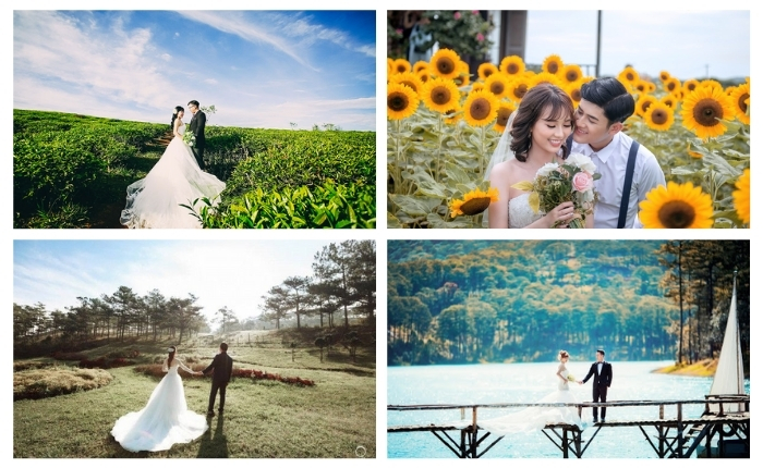Chọn địa điểm - Kinh nghiệm chụp ảnh cưới Đà Lạt