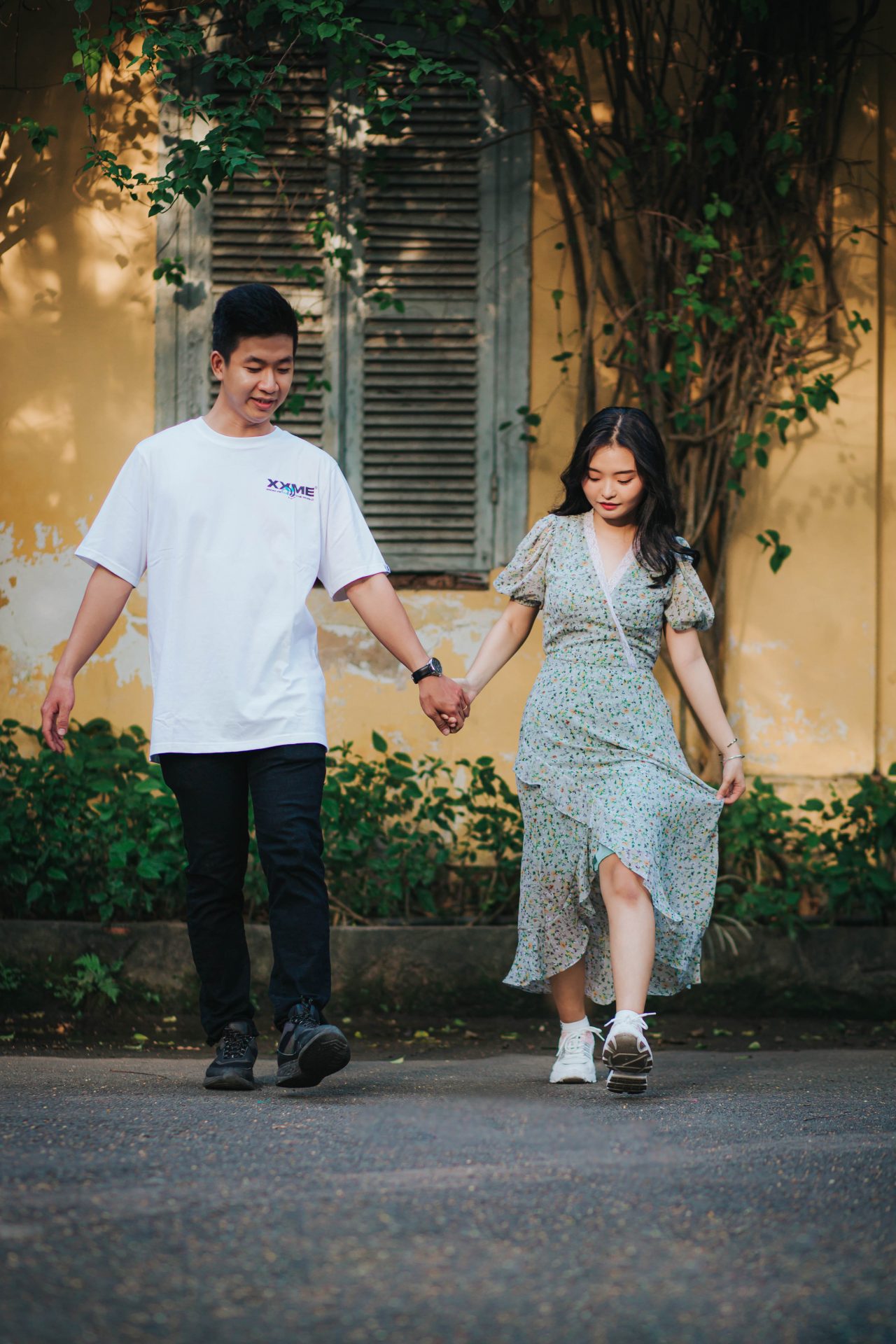 chụp ảnh ở thảo cầm viên