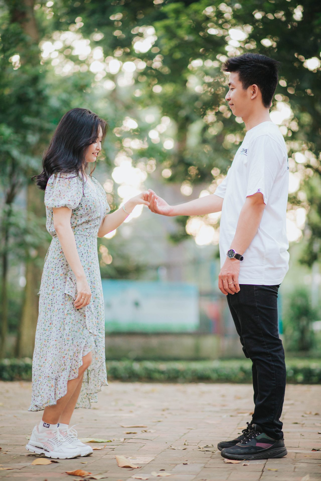 chụp ảnh ở thảo cầm viên