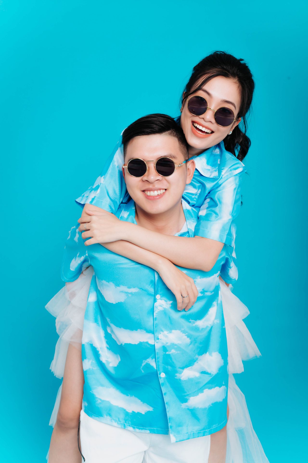 chụp hình studio dễ thương