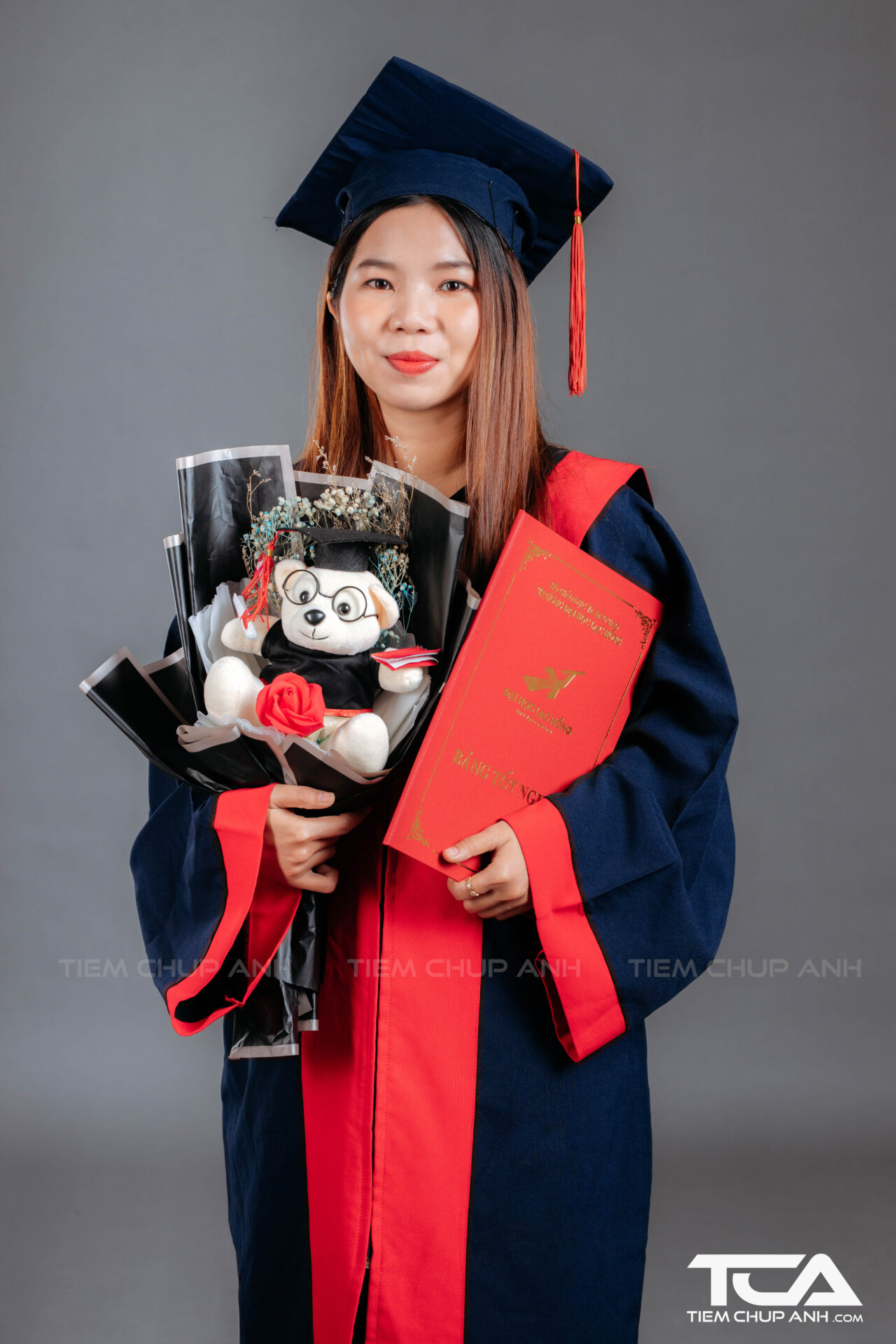 chụp ảnh cử nhân