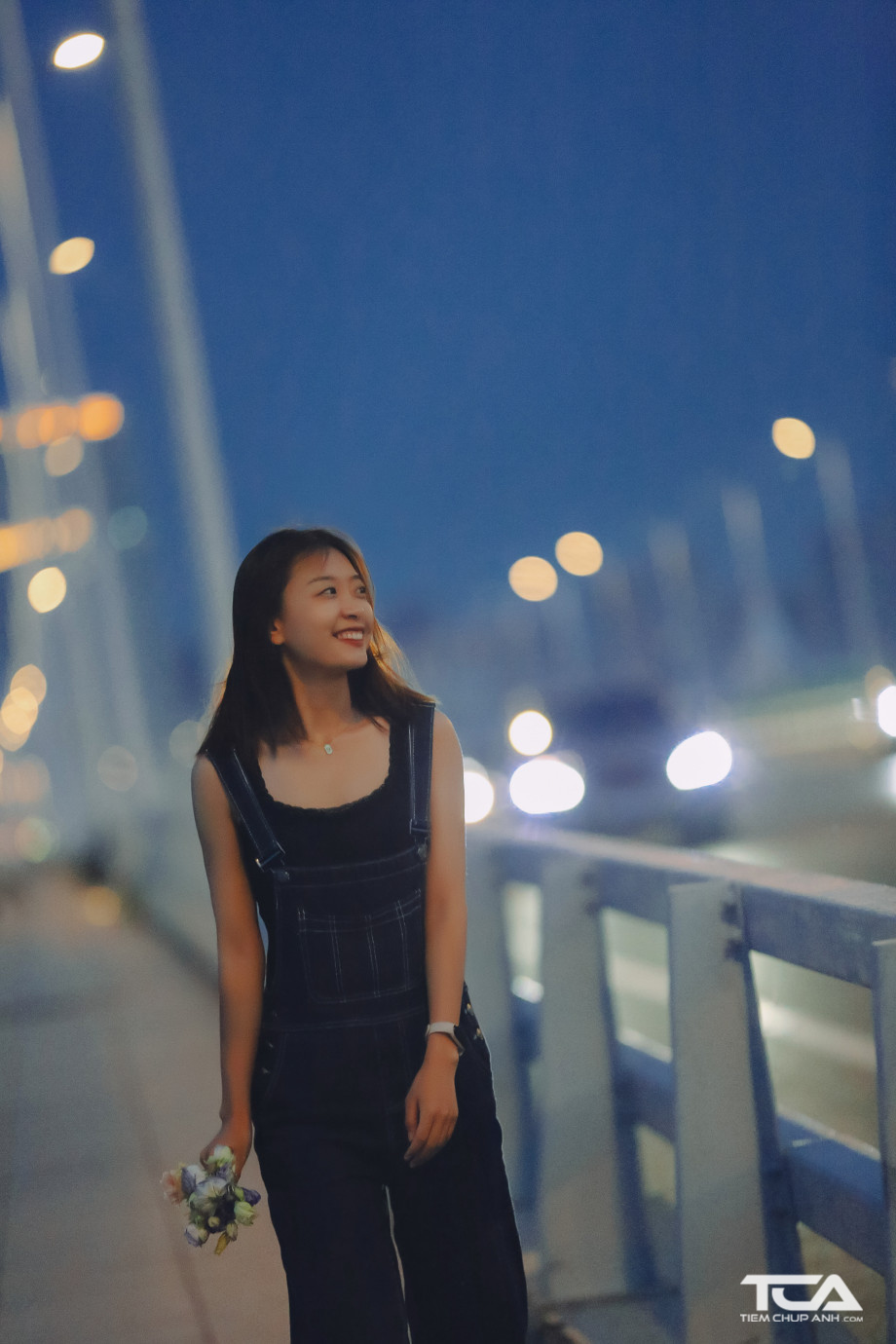 concept chụp ảnh đường phố ban đêm đẹp sài gòn