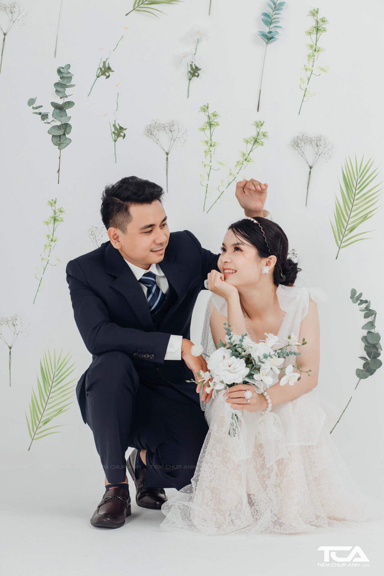 phong cách chụp ảnh cưới Hàn Quốc