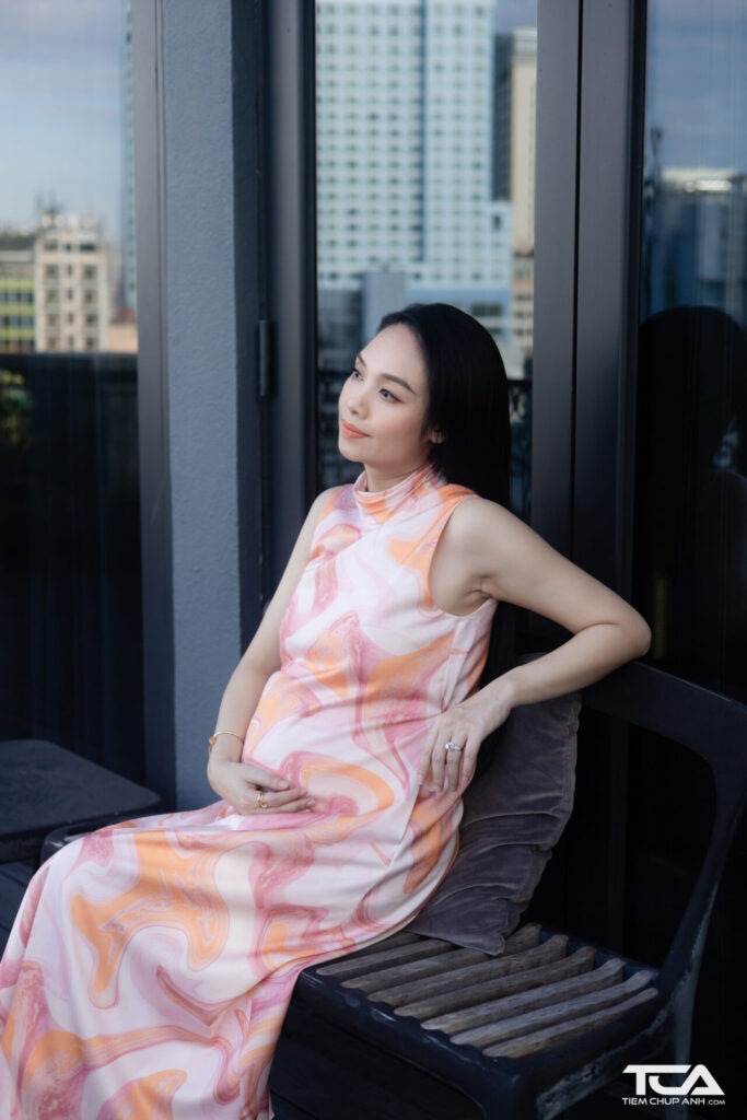 chụp bầu tại nhà