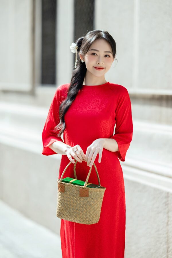 cho thuê áo dài tết