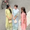 thuê áo dài chụp tết