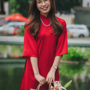 thuê áo dài chụp tết
