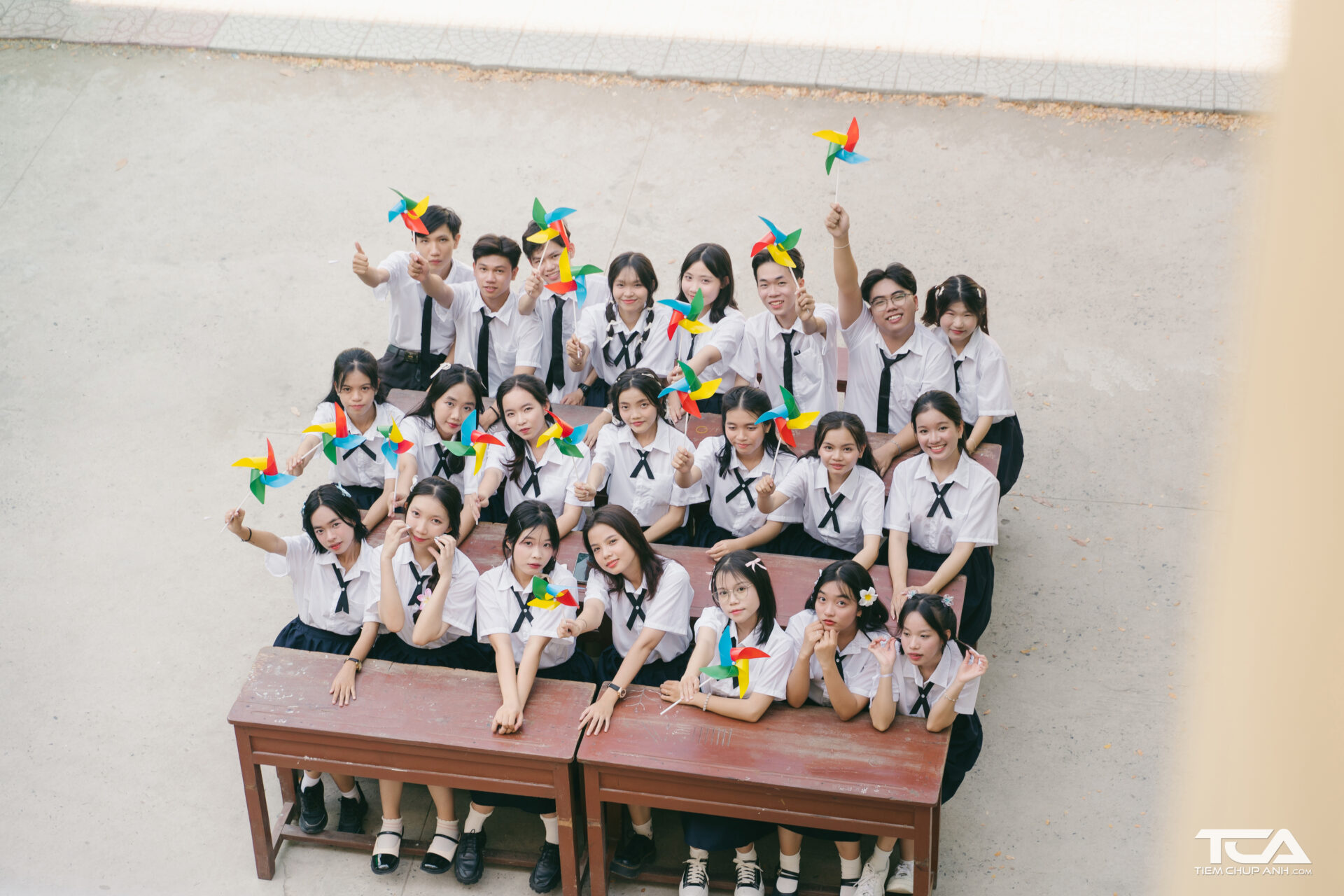 Chụp ảnh kỷ yếu Kon Tum