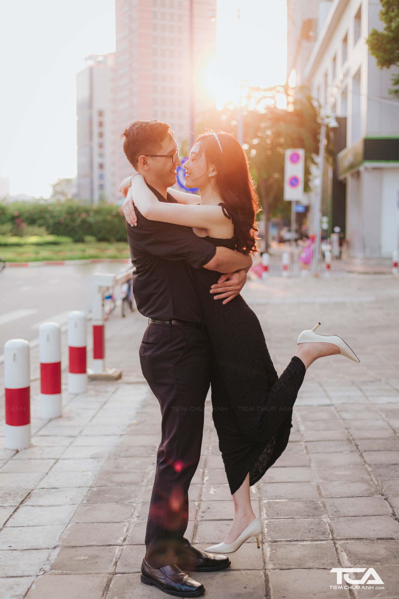 chụp cùng người yêu