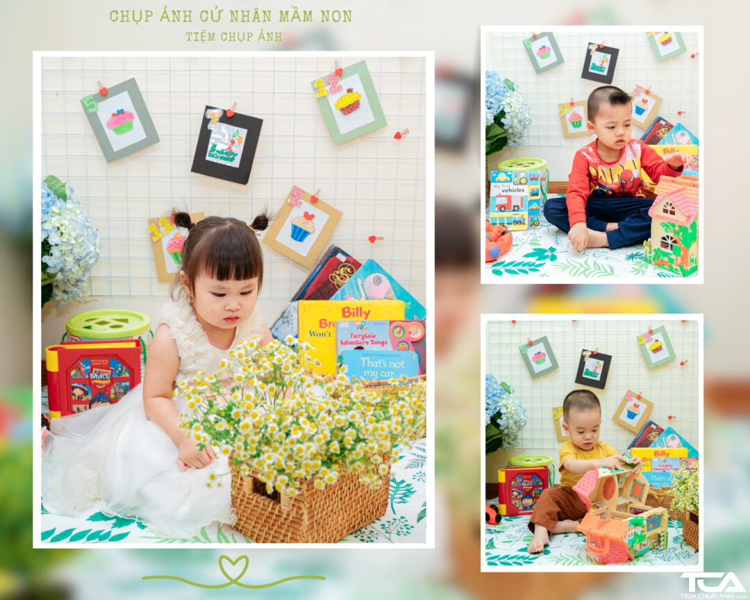 ảnh cử nhân cho bé