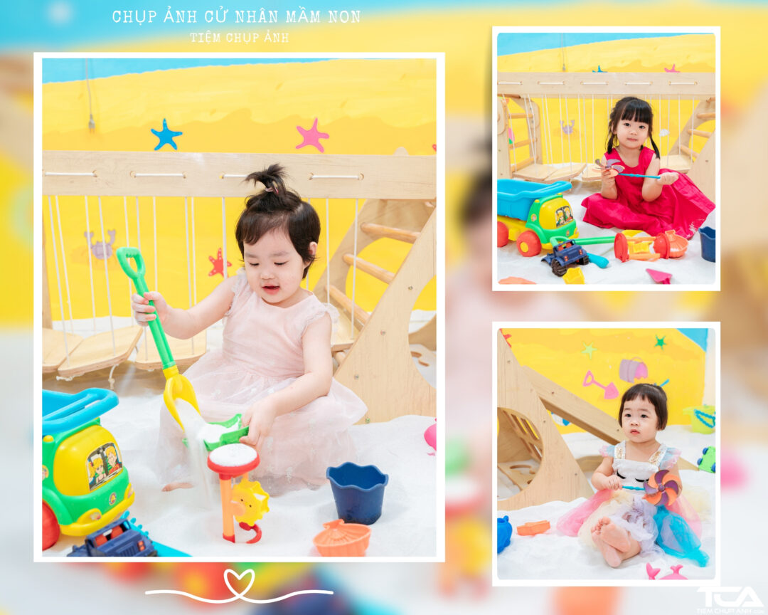 chụp ảnh cử nhân cho bé