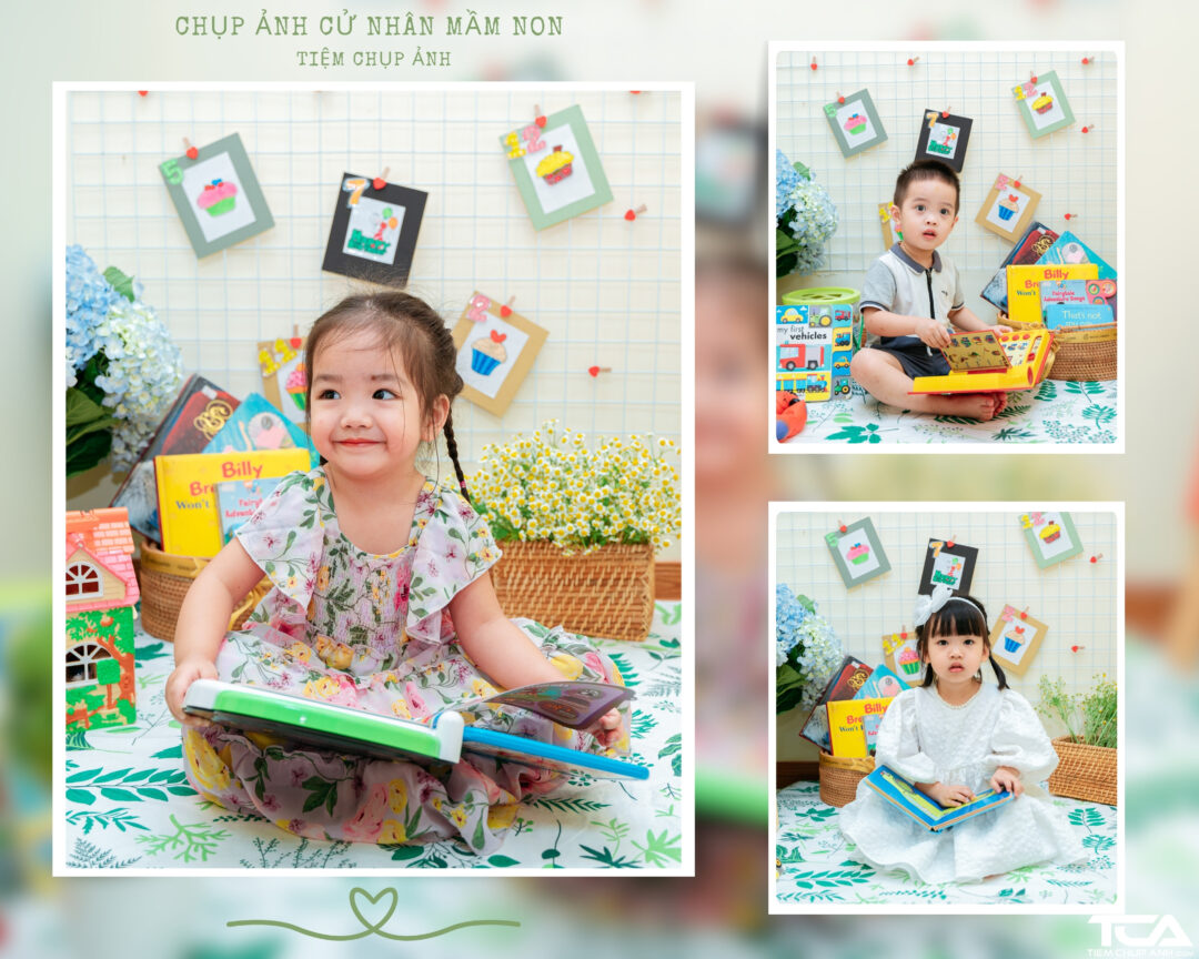 Bảng giá chụp ảnh cử nhân mầm non cho bé