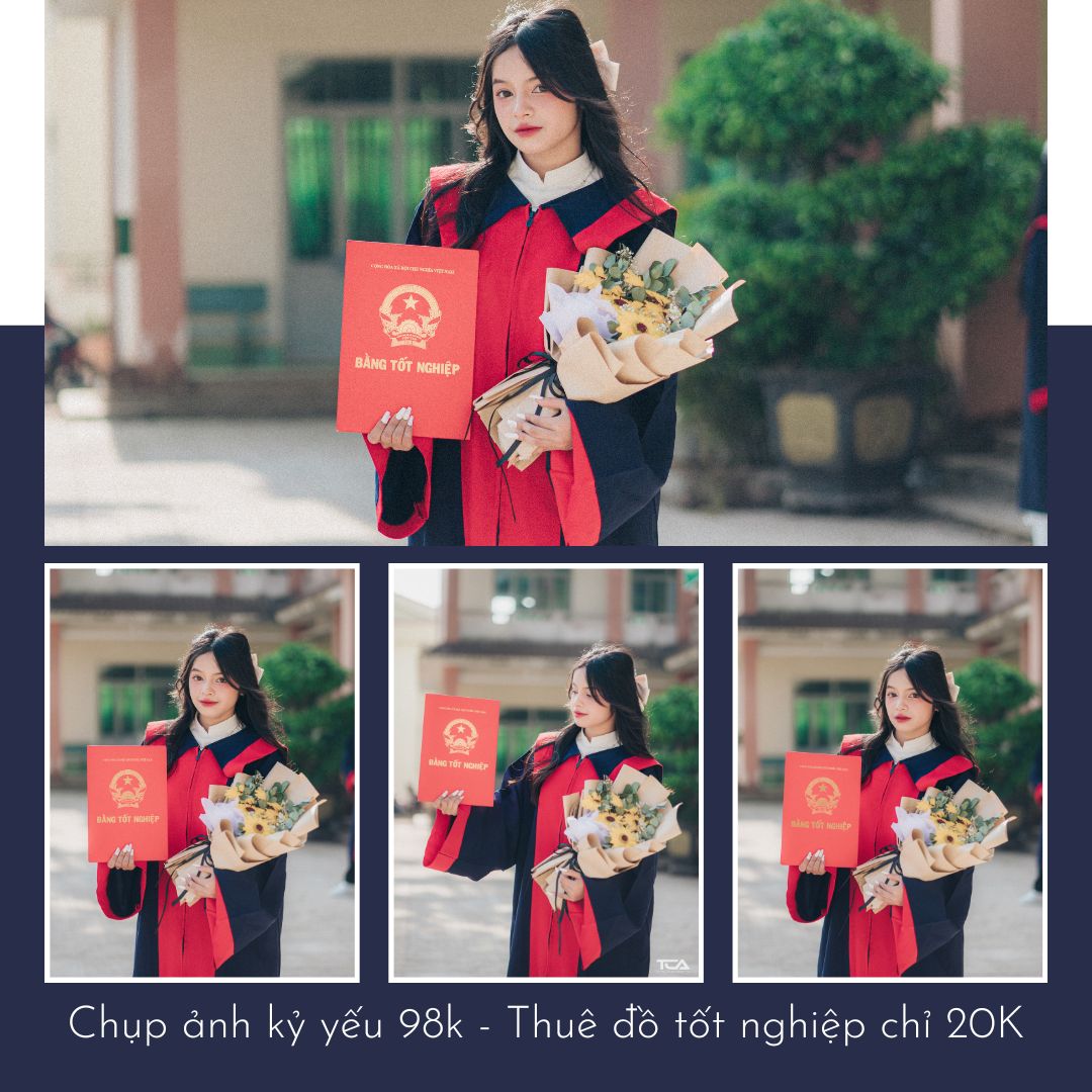 chụp ảnh cử nhân