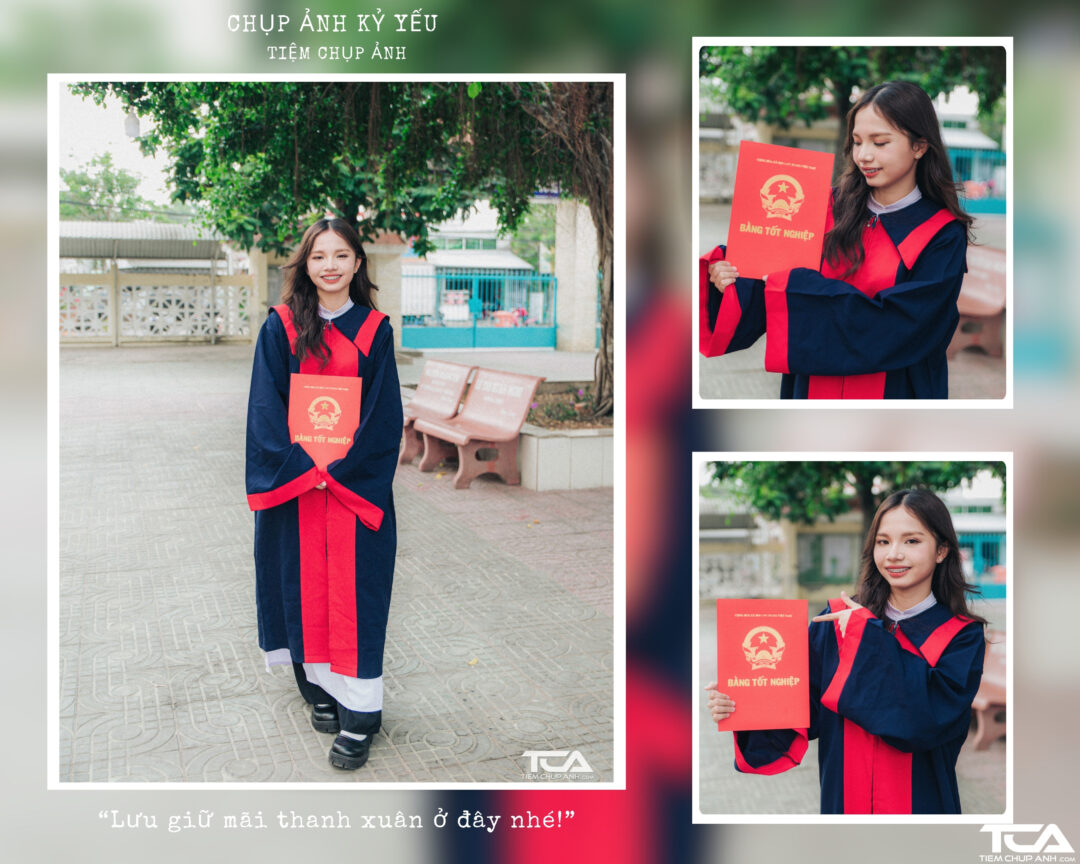 chụp lễ tốt nghiệp
