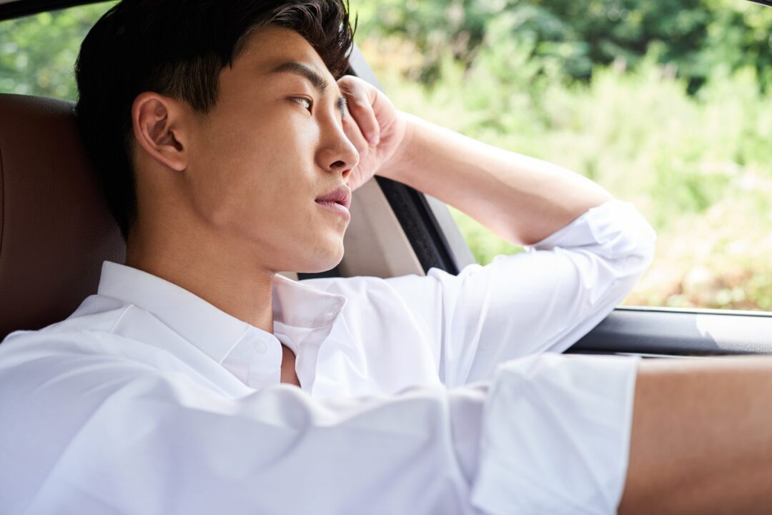 ảnh chụp trong xe ô tô