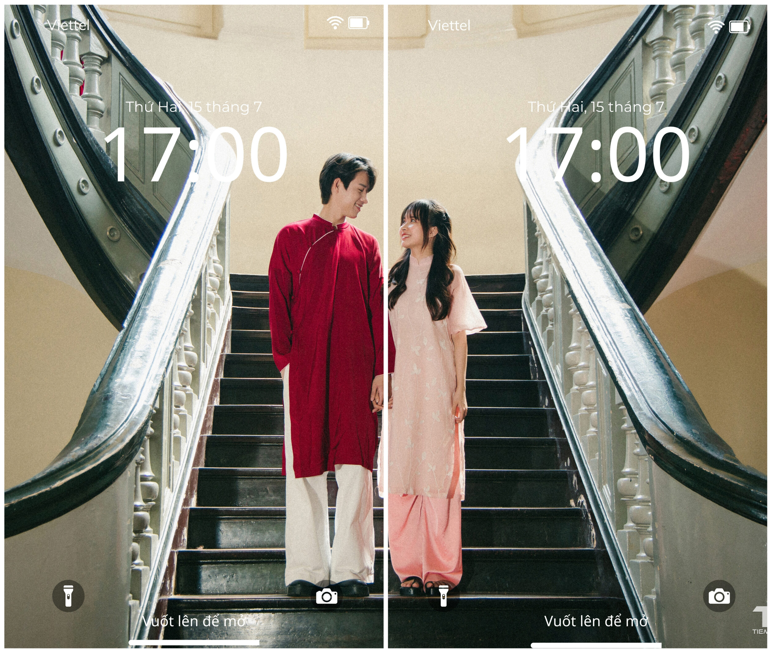 chụp ảnh couple áo dài