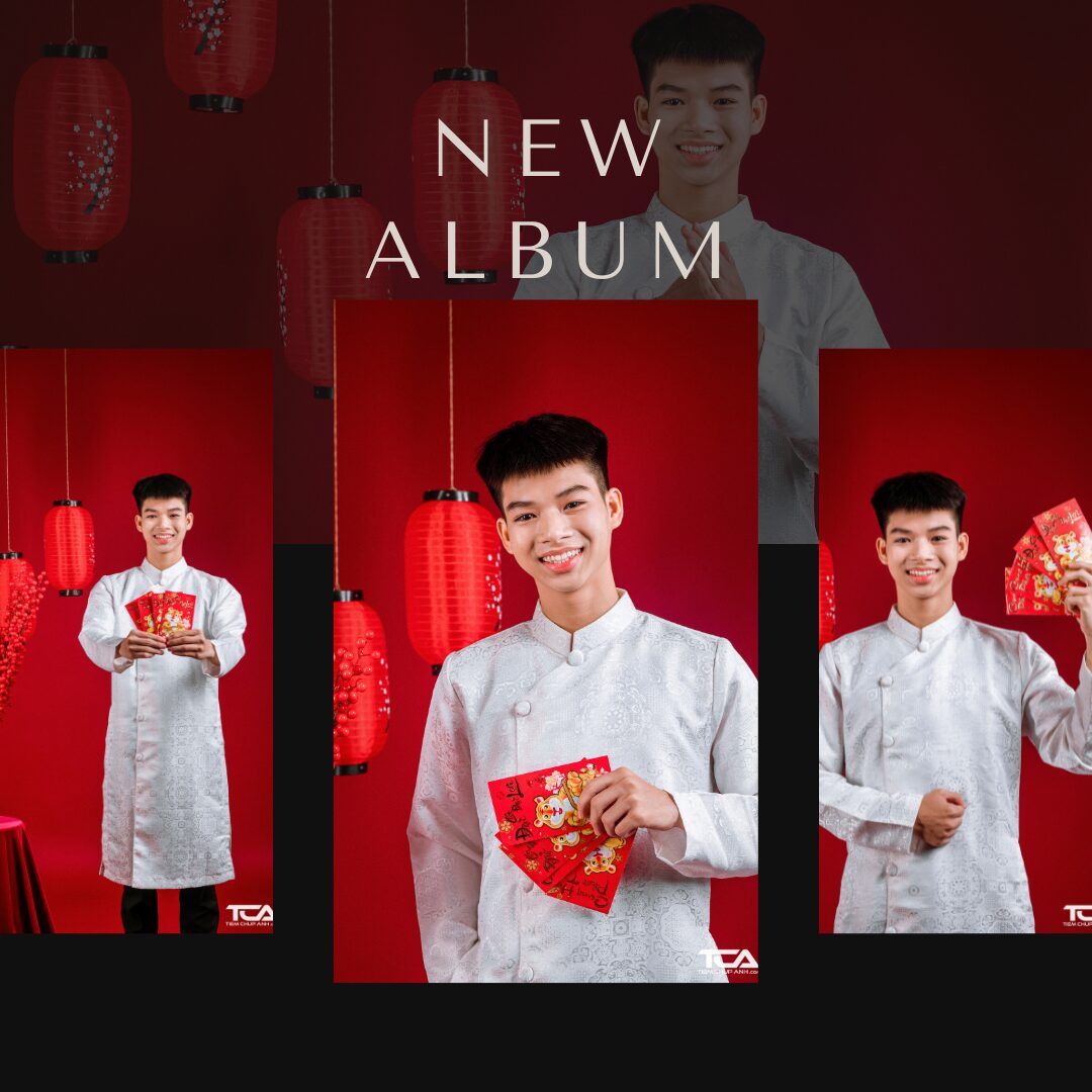 chup ảnh tết