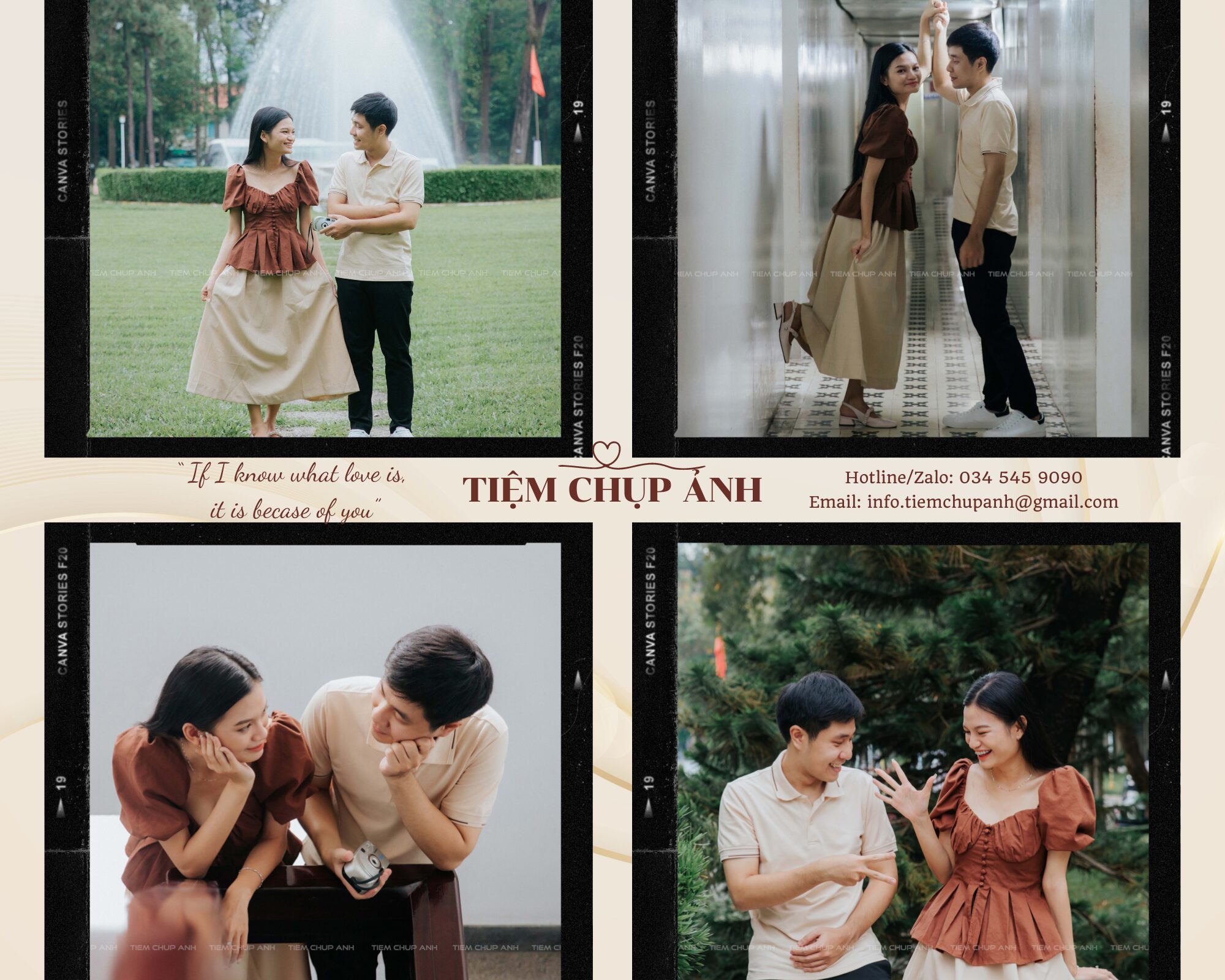 các kiểu chụp hình couple dễ thương
