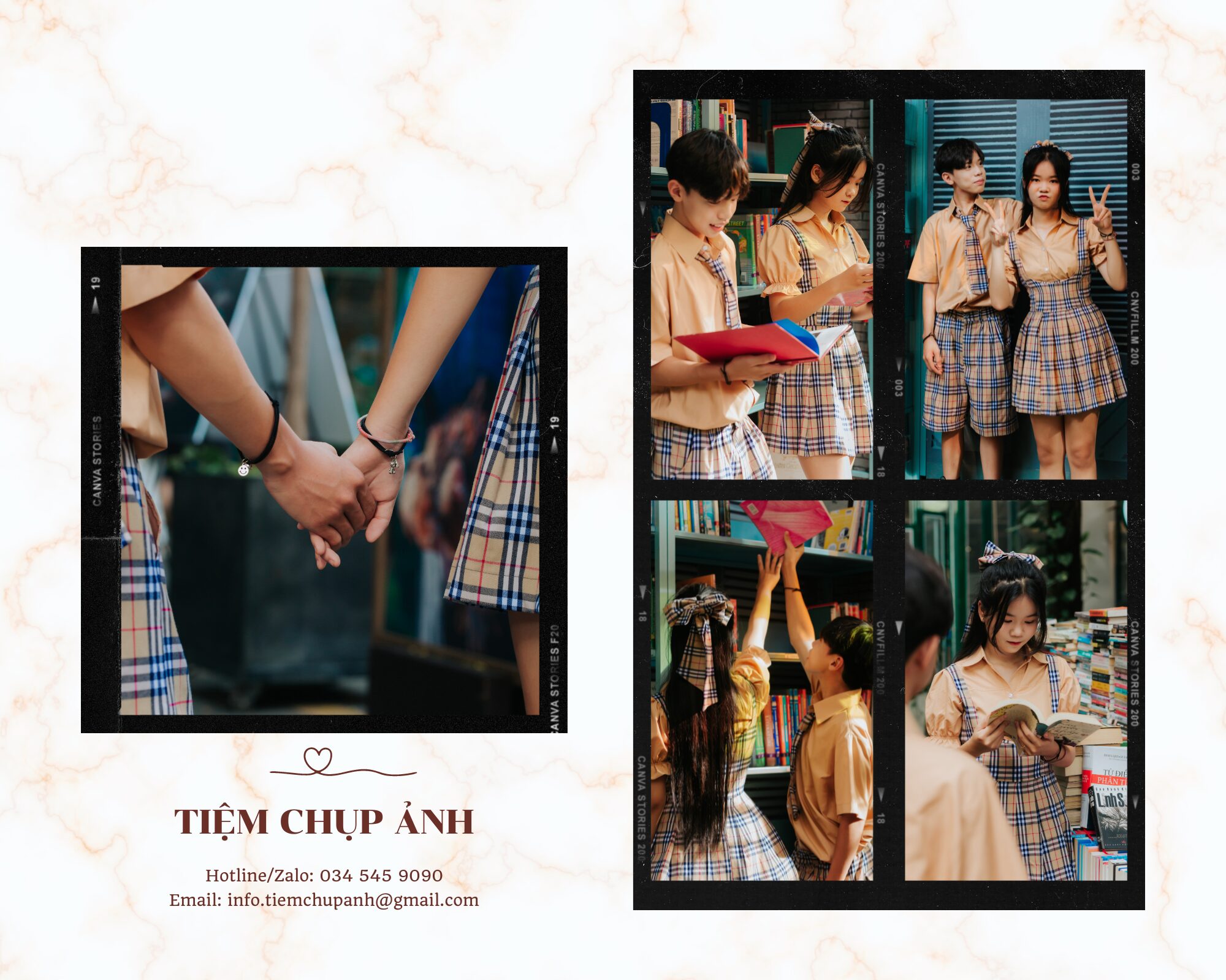 chụp hình cặp đôi dễ thương