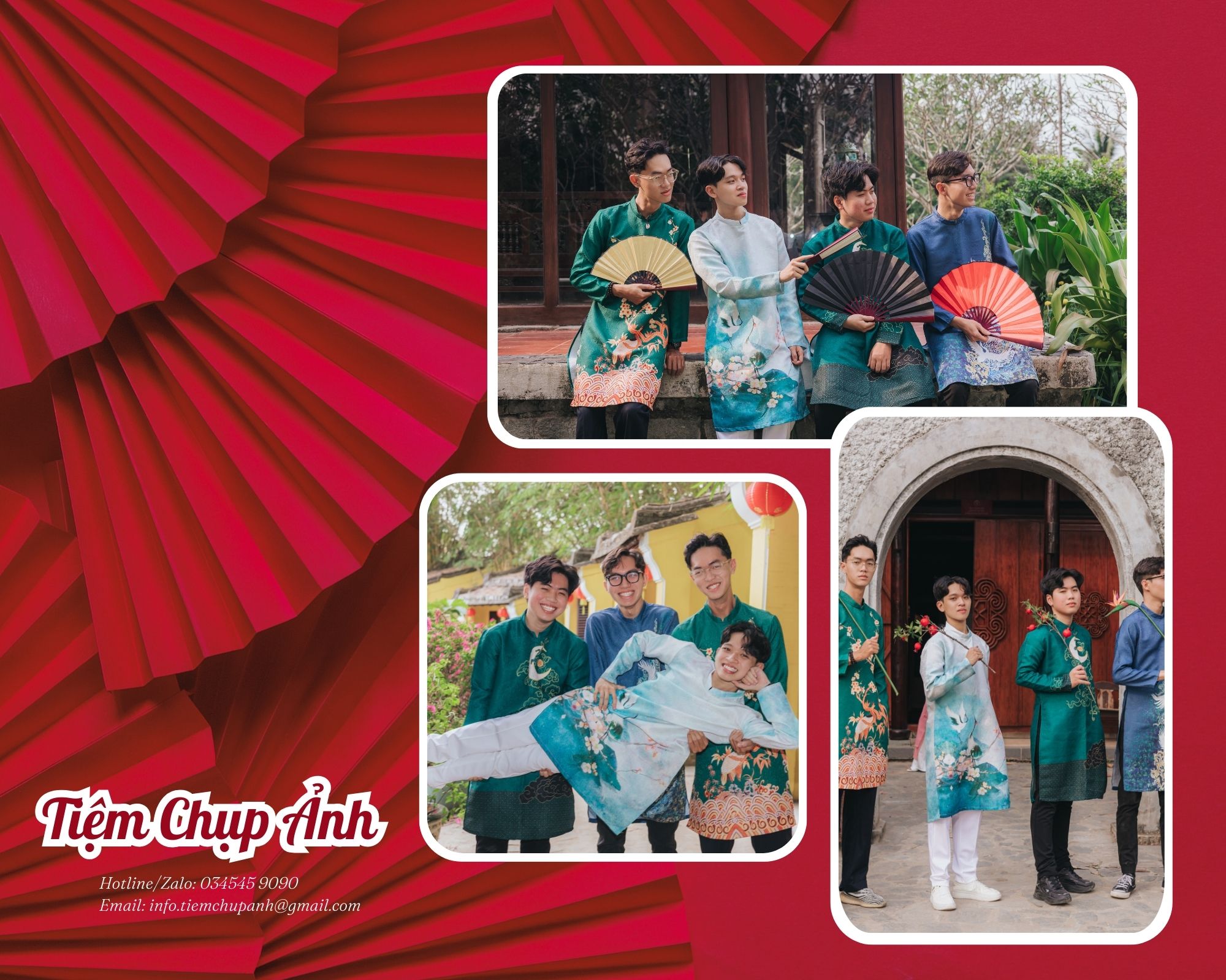 chụp ảnh tết