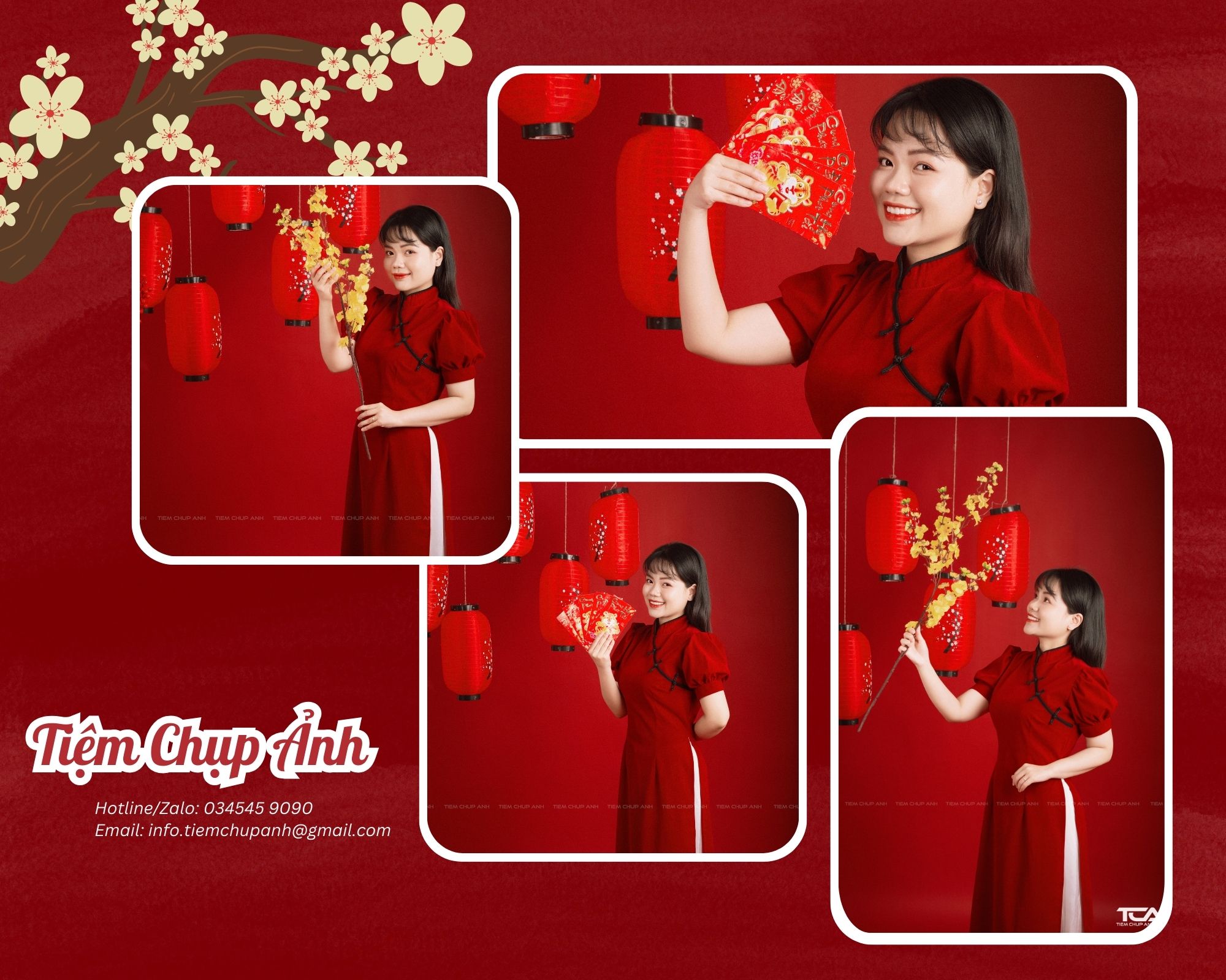 chụp áo dài cách tân