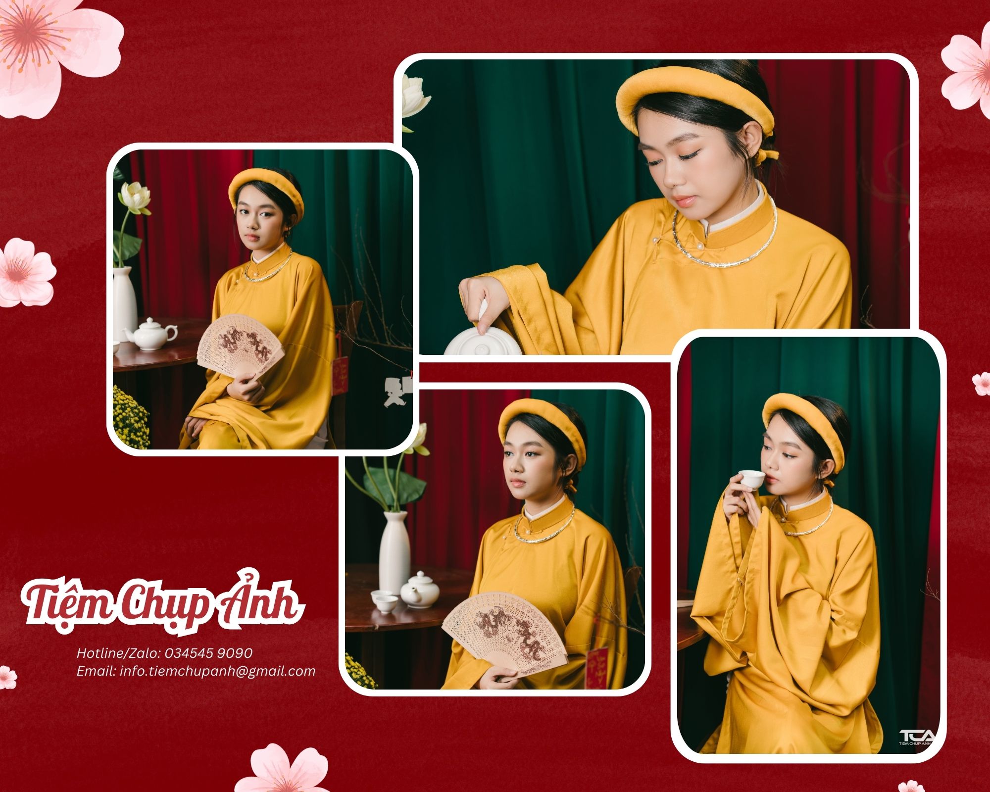 chụp hình tết đẹp