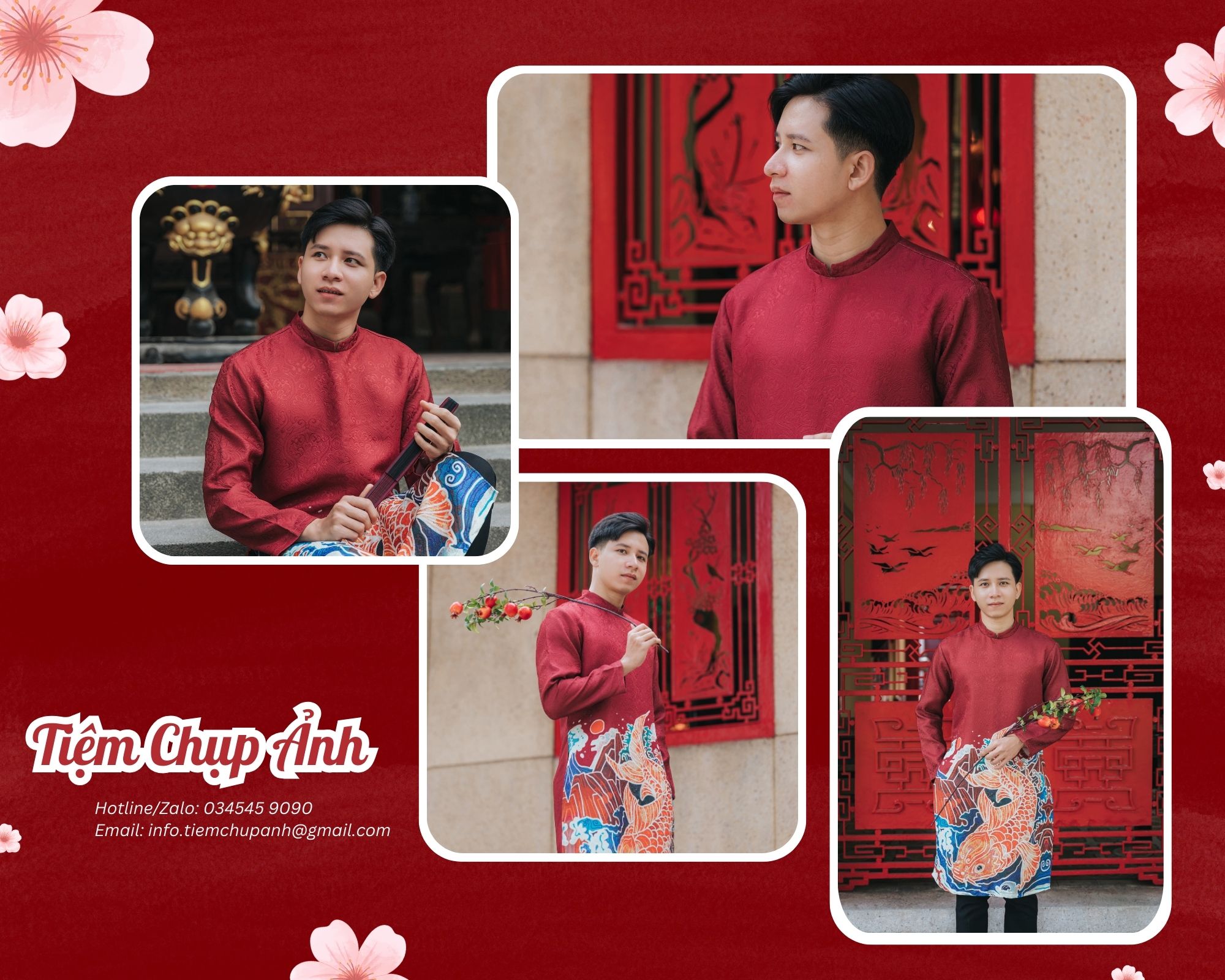 chụp ảnh tết