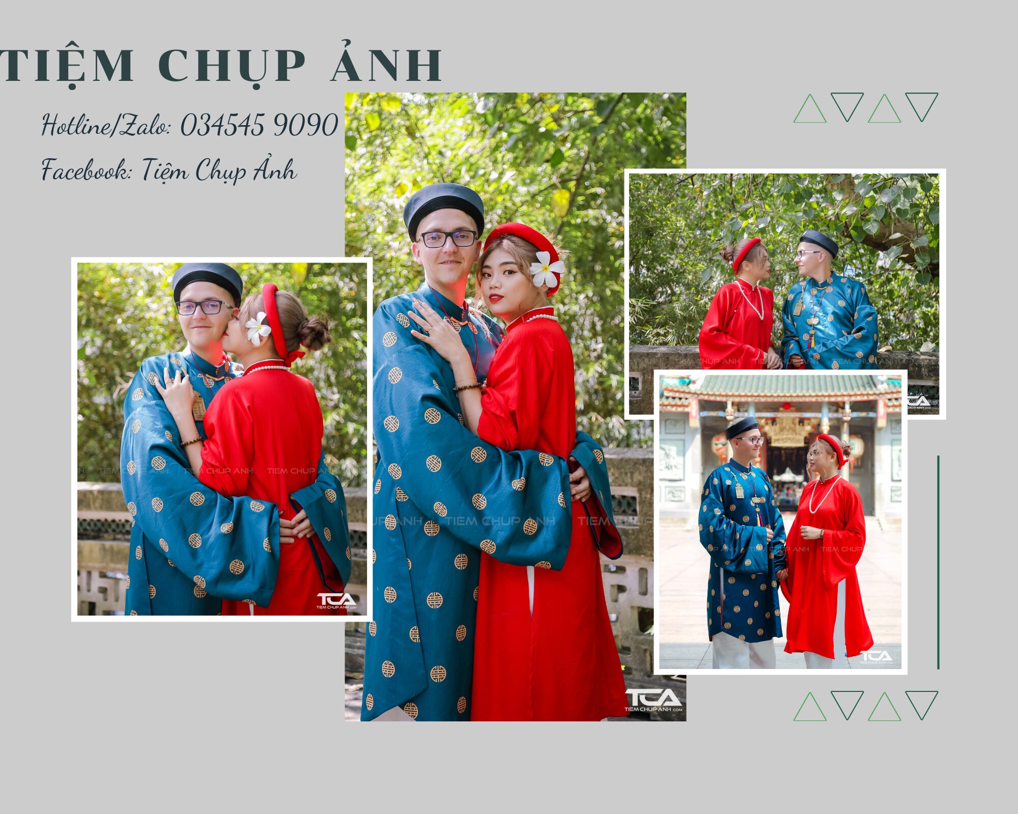 chụp ảnh couple áo dài