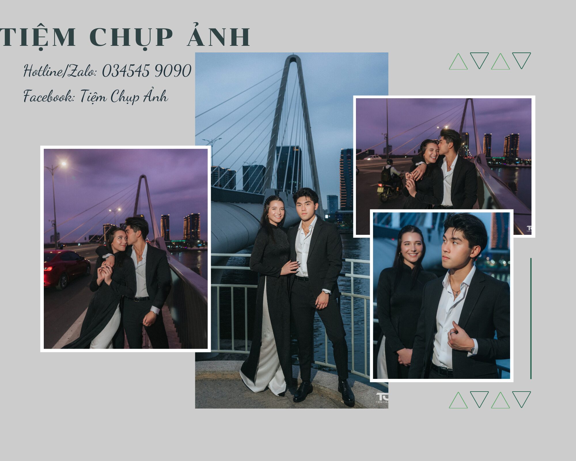 chụp ảnh couple áo dài