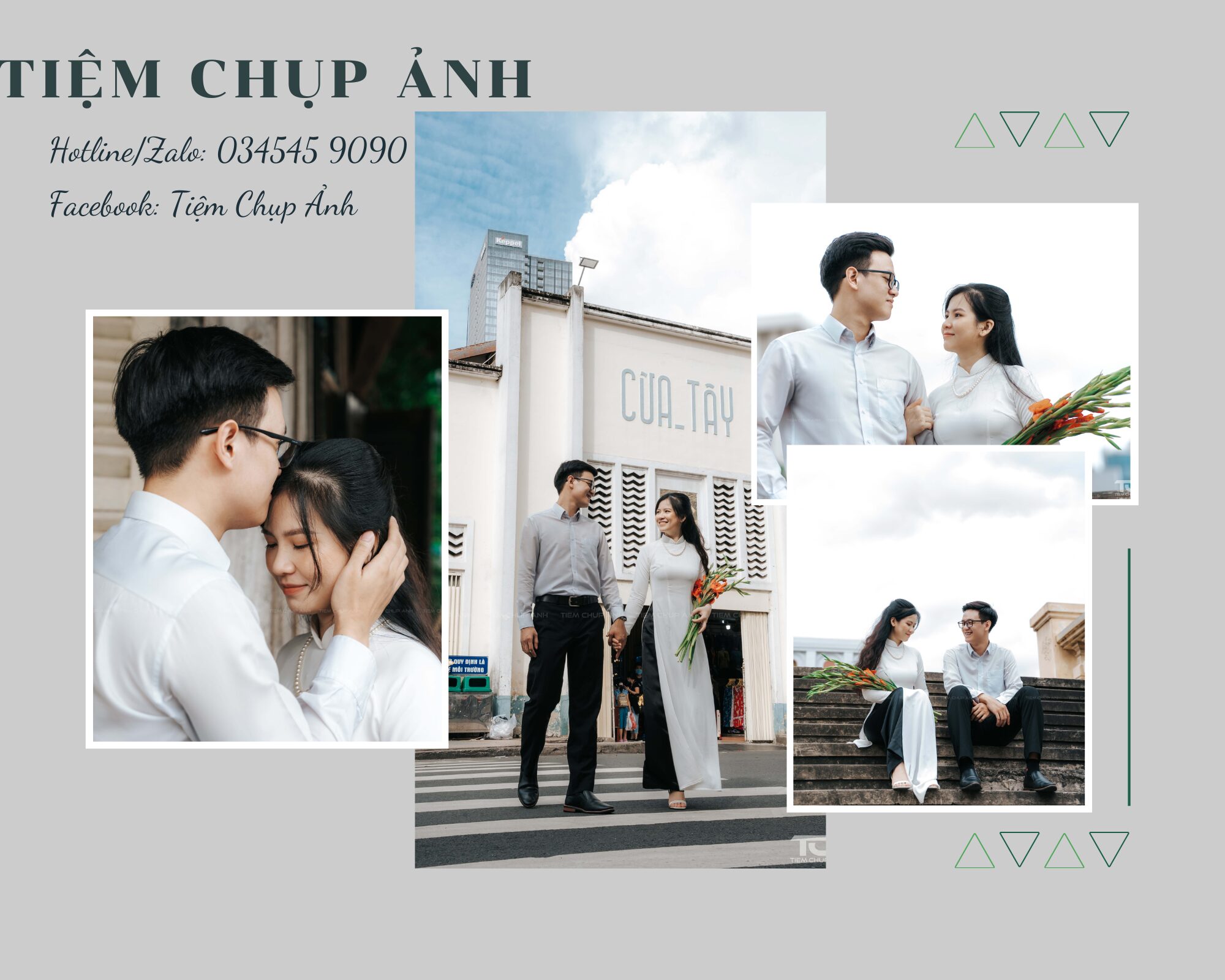 chụp couple áo dài
