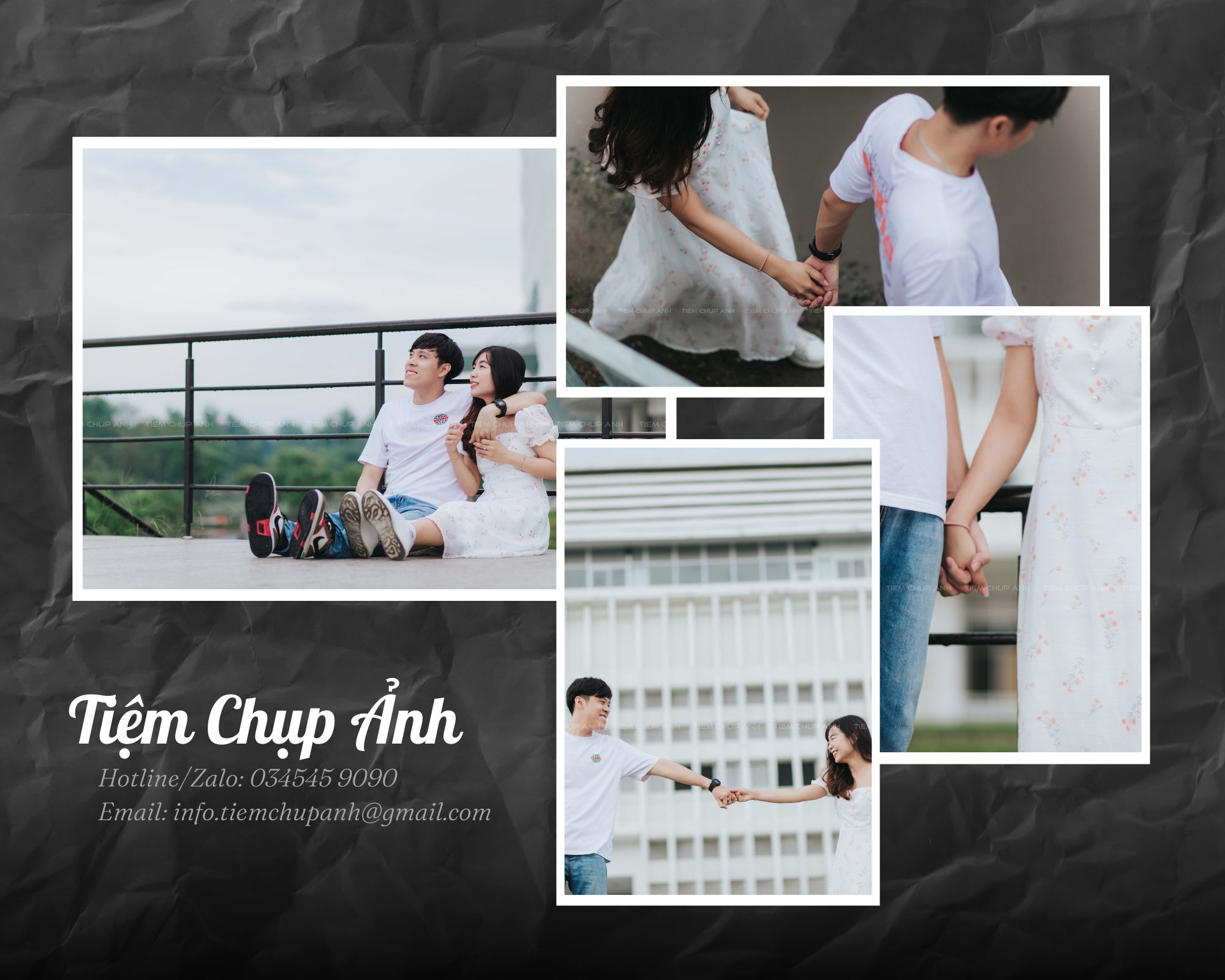 chụp bóng với người yêu