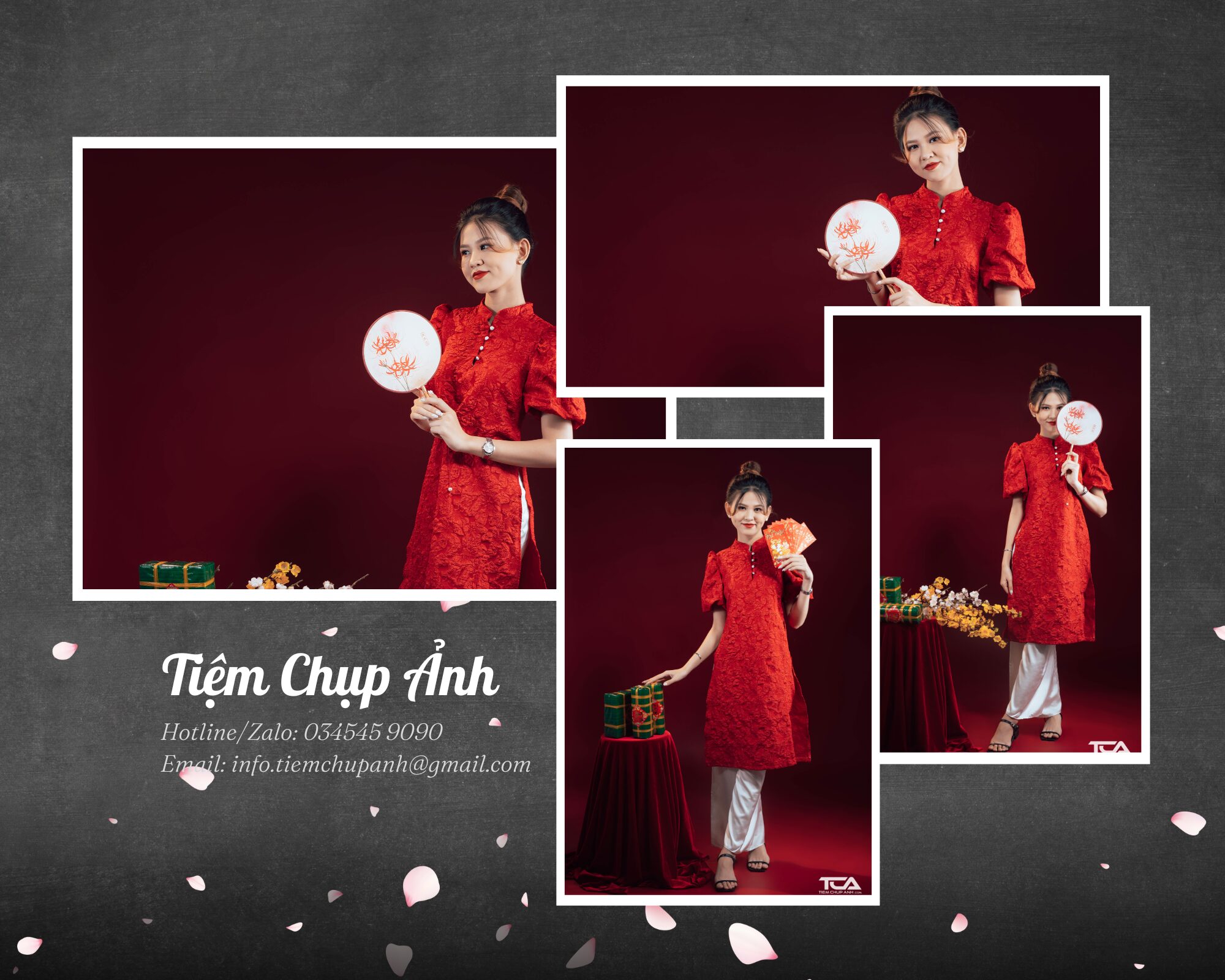 chụp ảnh tết sài gòn