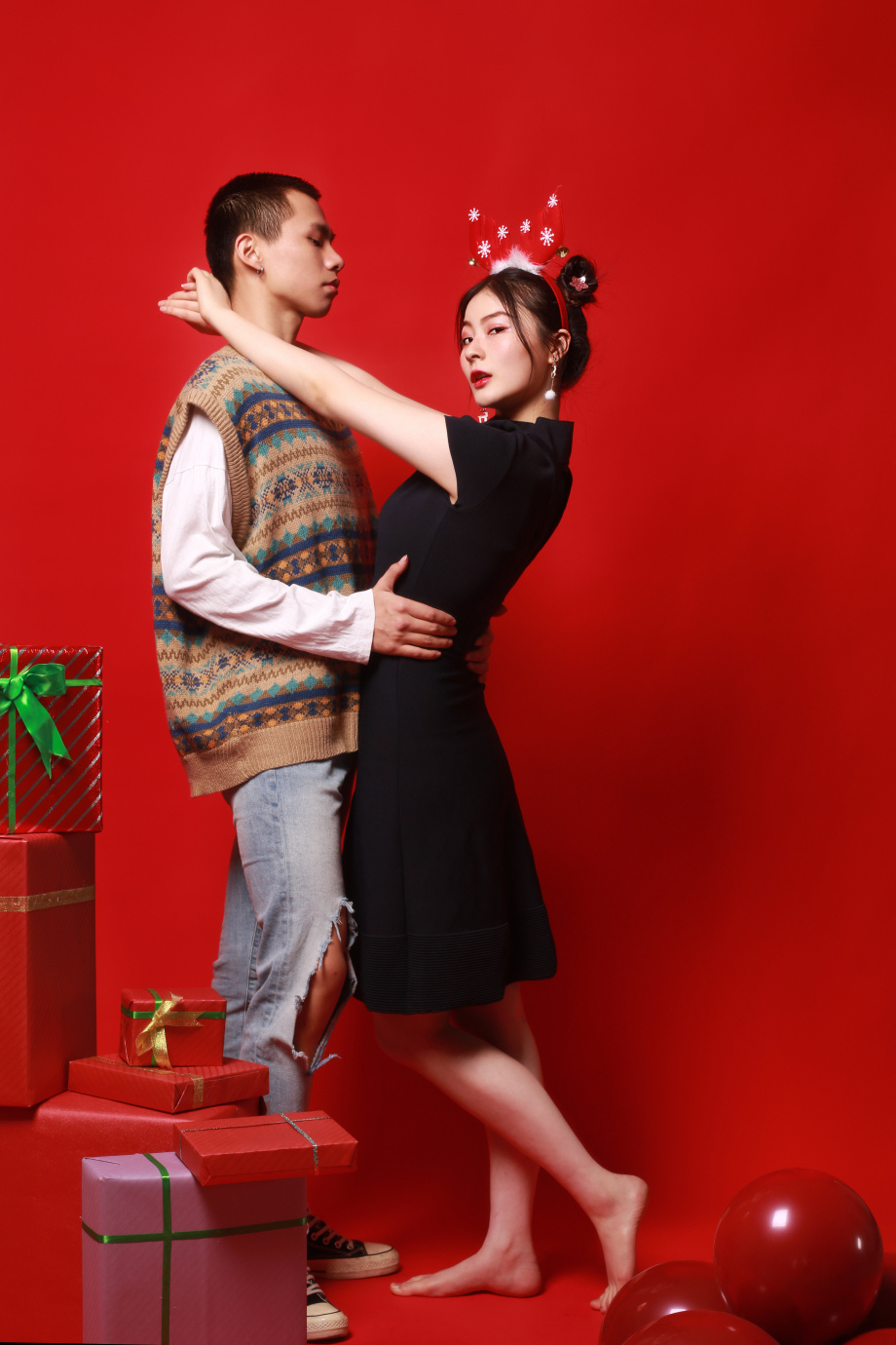 chụp ảnh noel đẹp