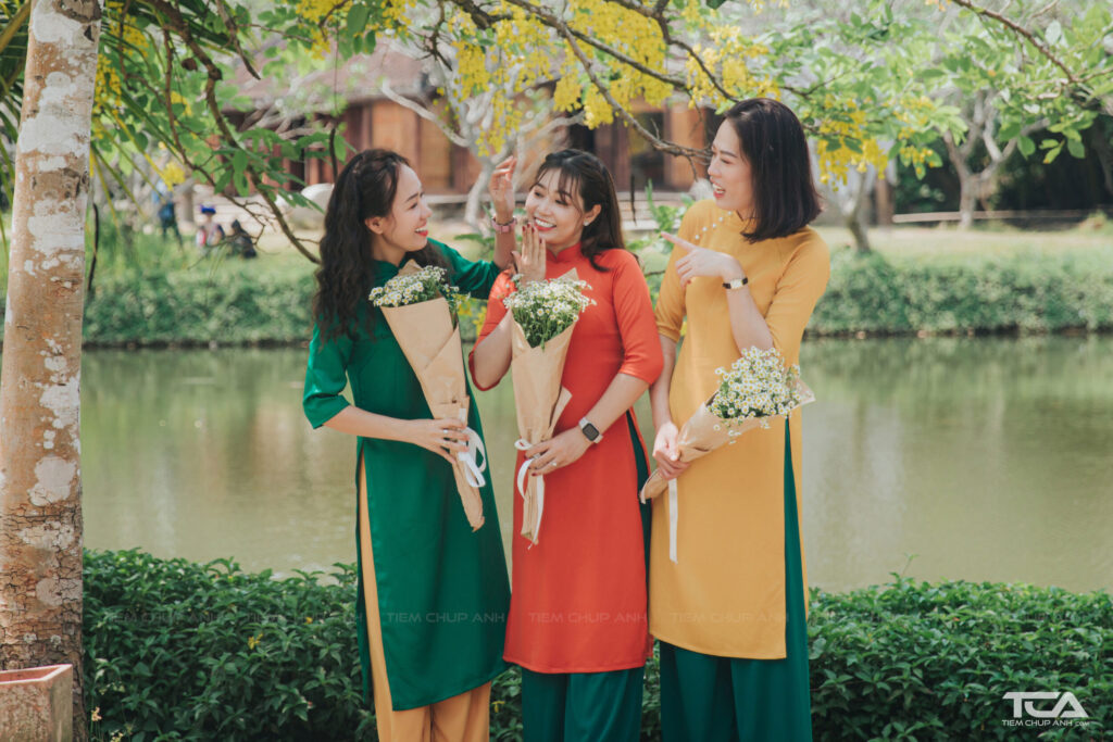 chụp ảnh tết