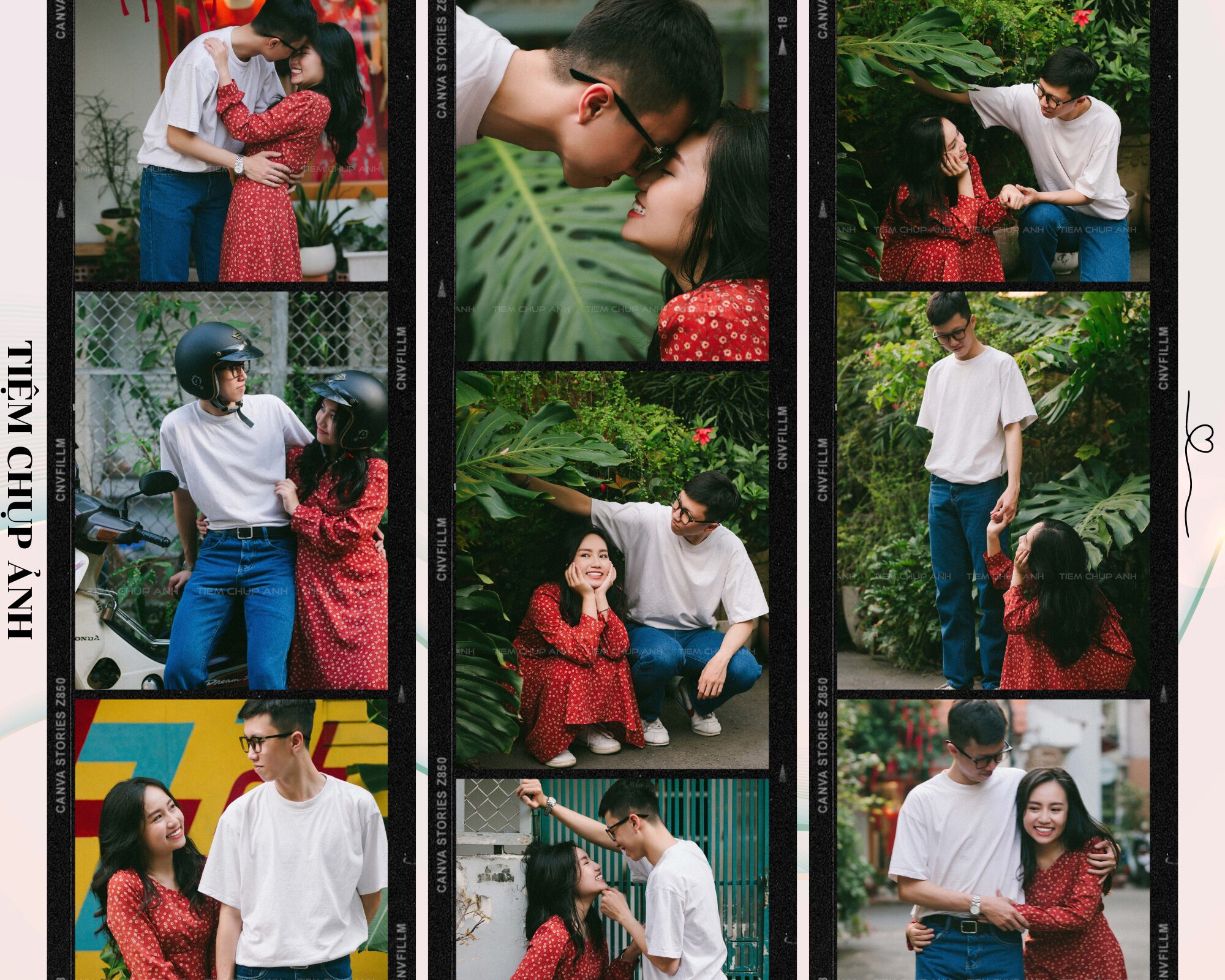 chụp ảnh couple dễ thương