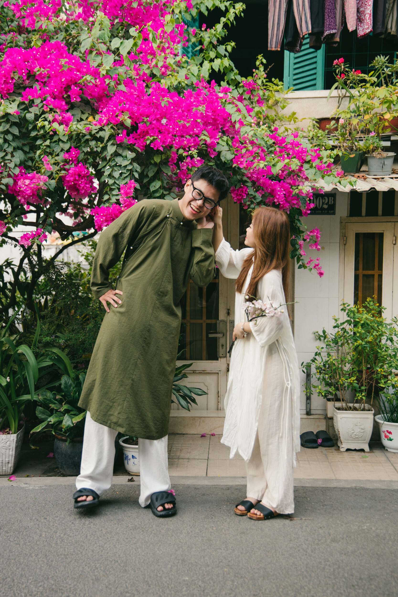 chụp ảnh cùng người yêu