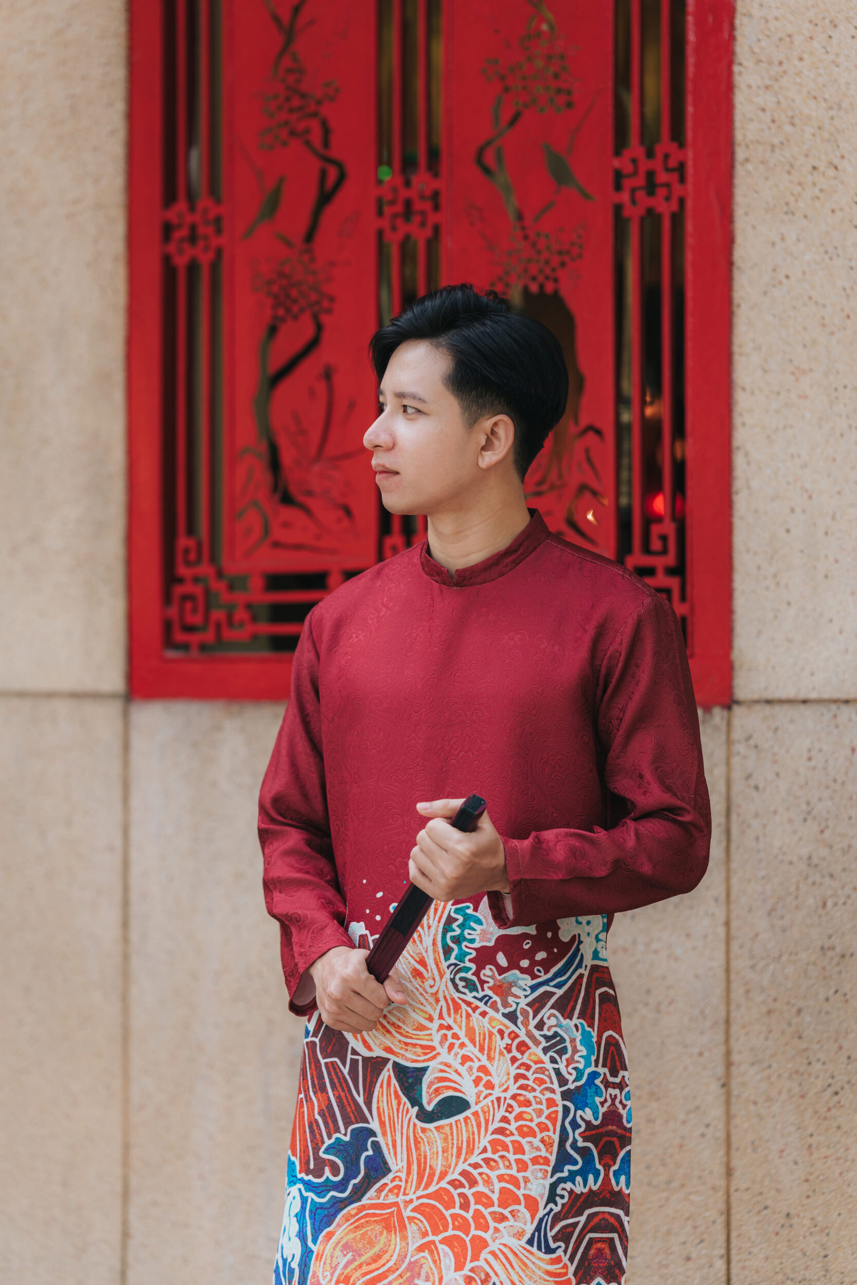 chụp ảnh tết nam