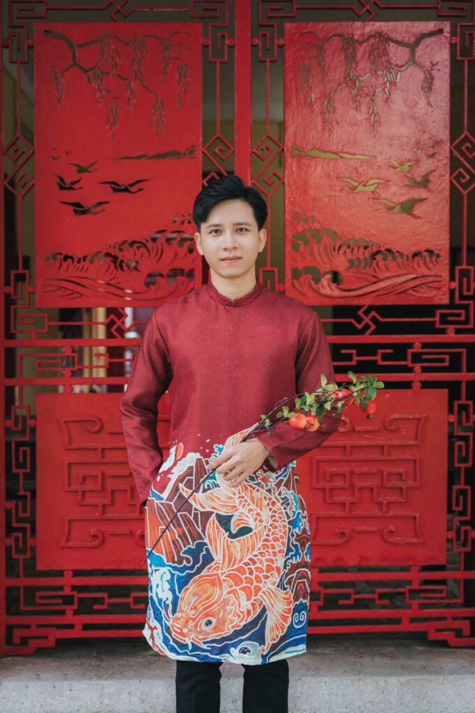 chụp ảnh tết nam