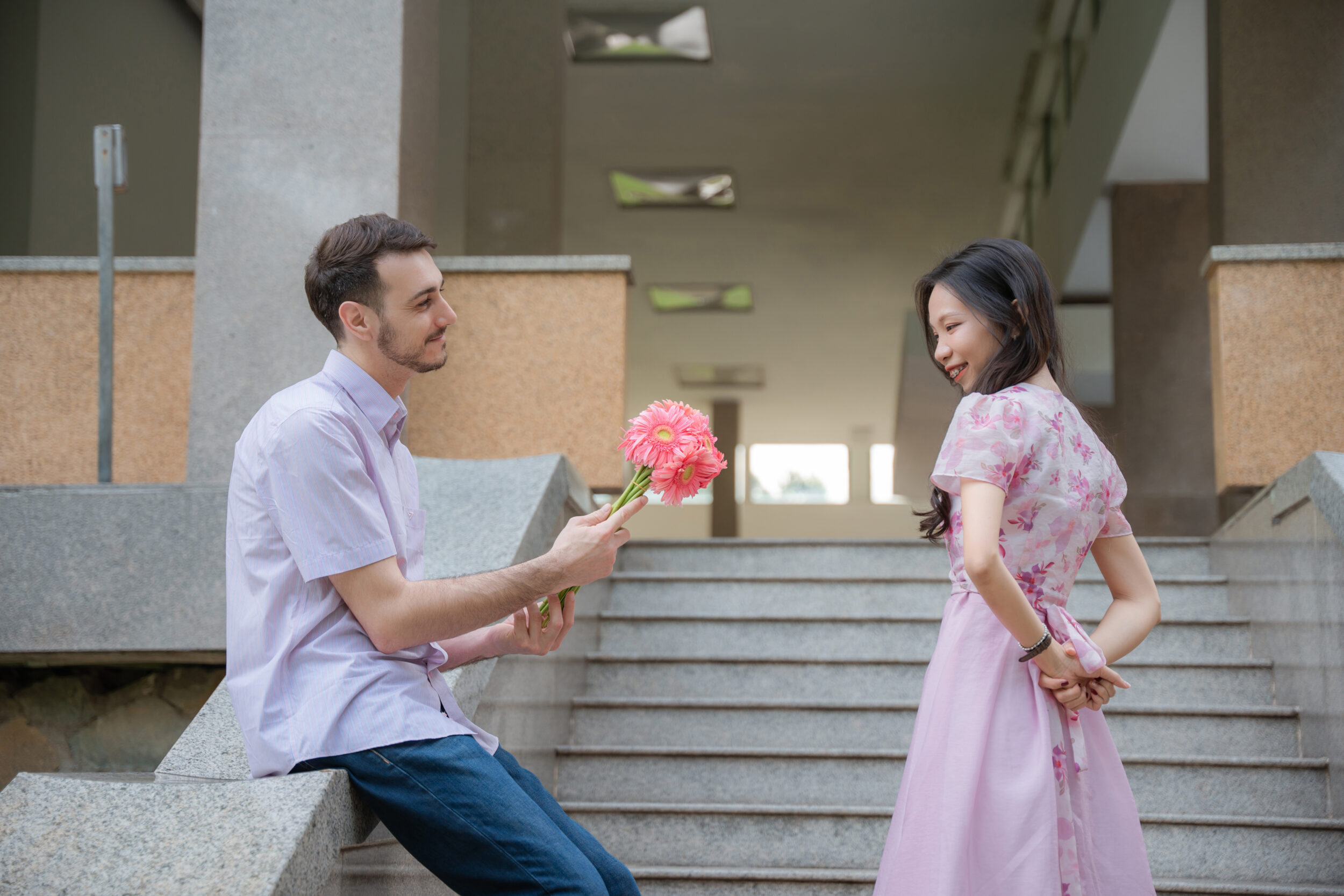 chụp ảnh với ny