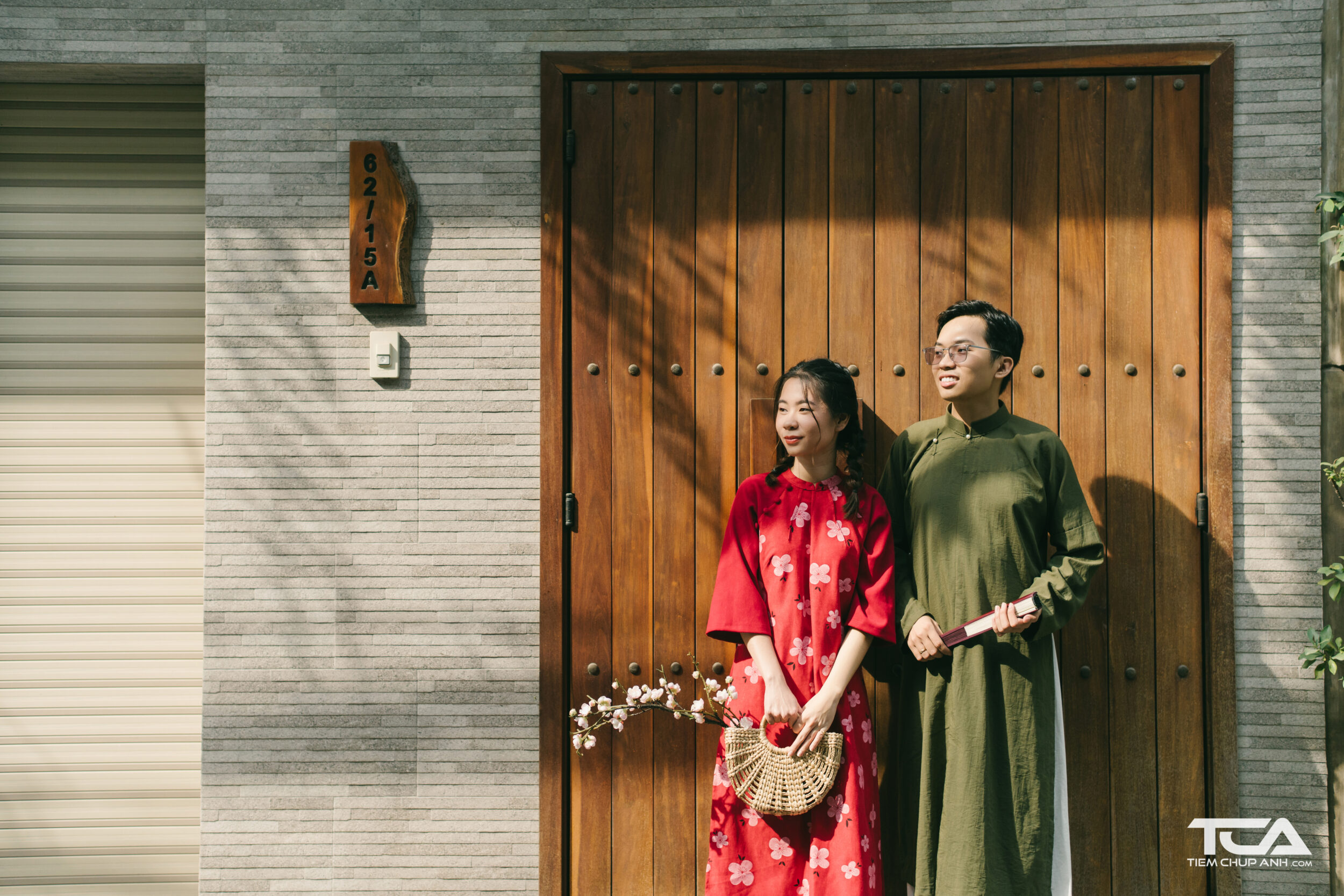 chụp couple áo dài