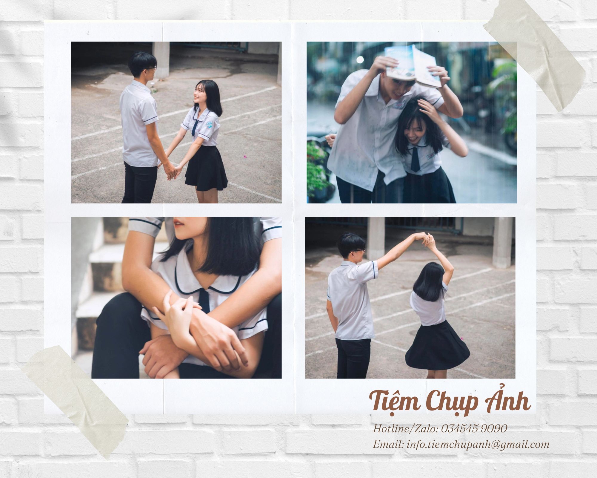 ảnh nắm tay đẹp học sinh