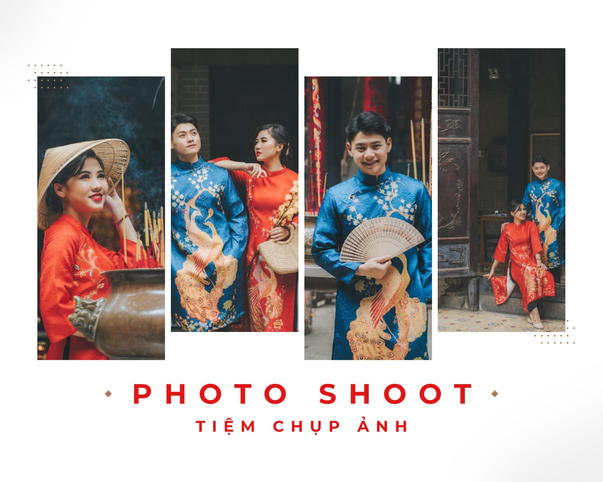 chụp hình tết
