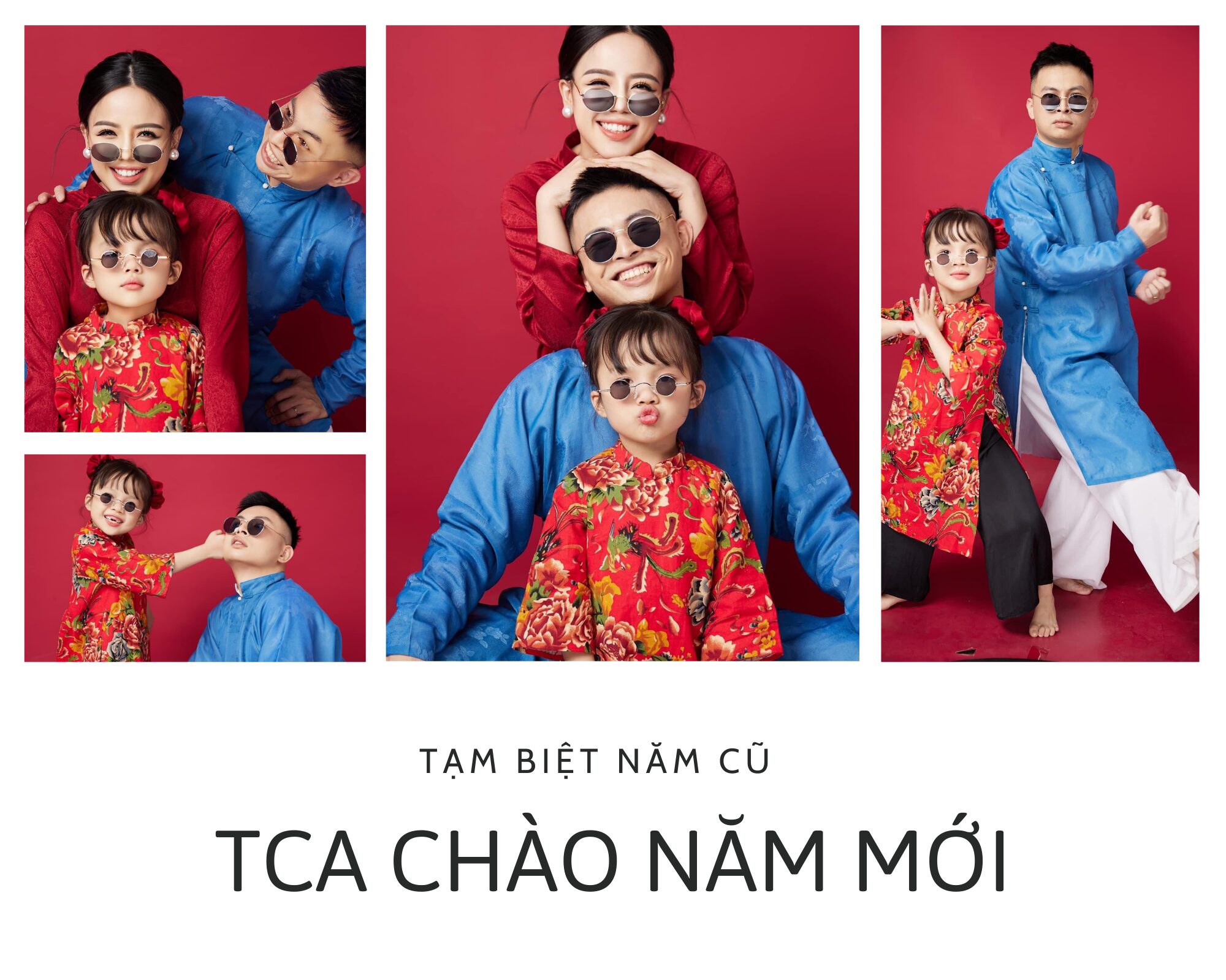 chụp ảnh tết gia đình