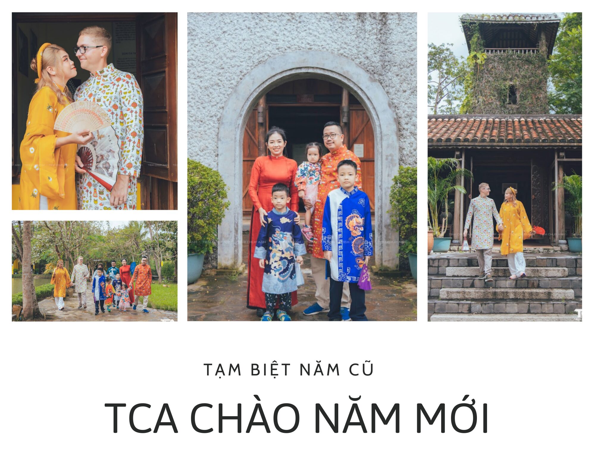chụp ảnh tết gia đình