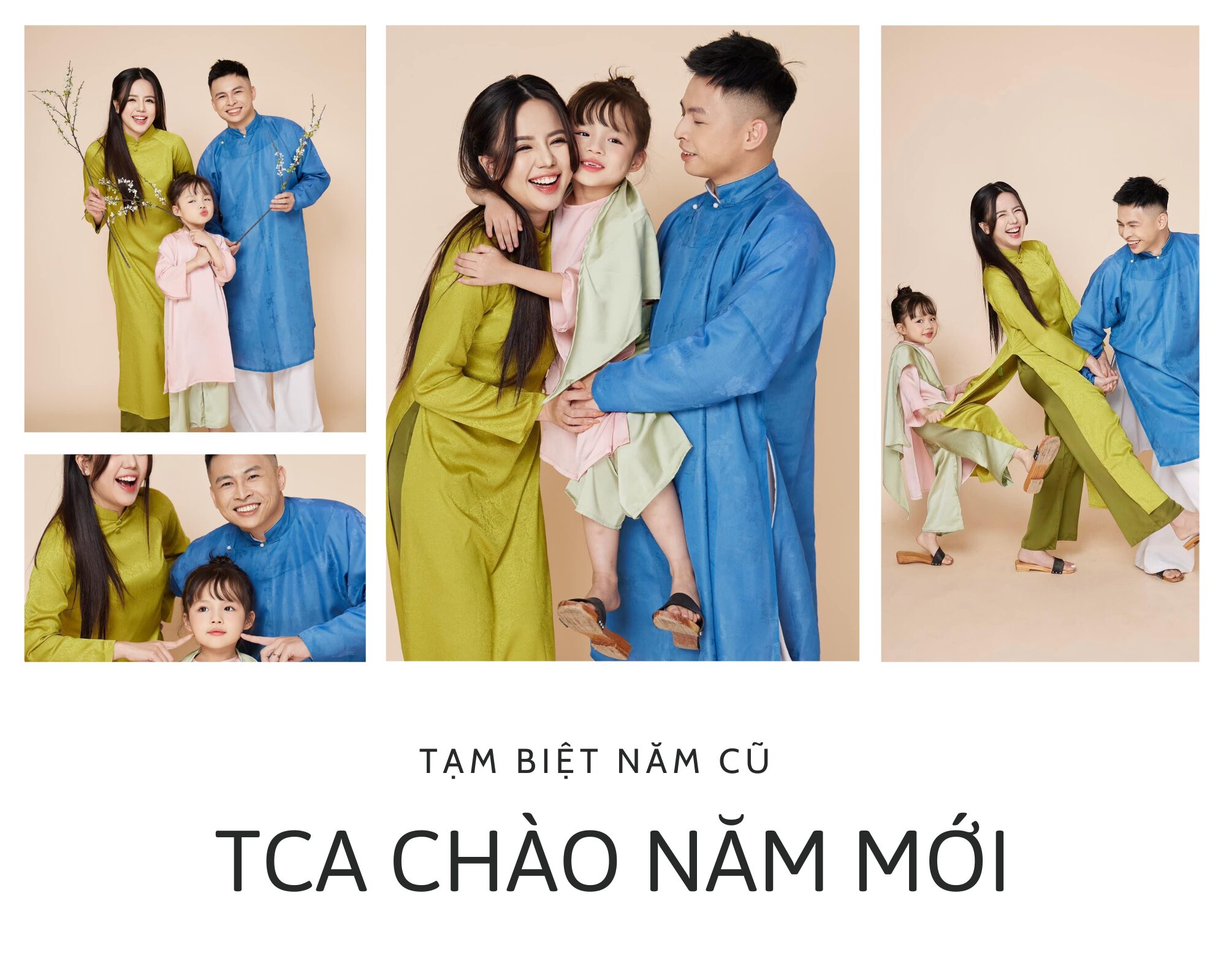 chụp ảnh gia đình tết
