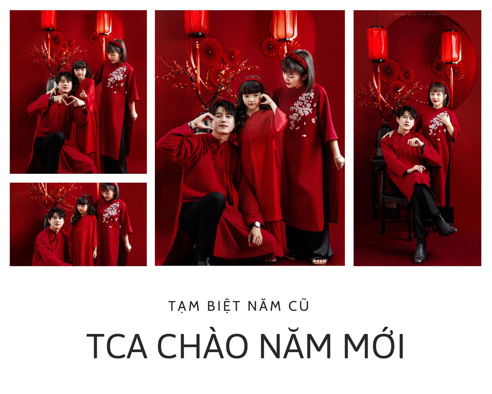 chụp ảnh tết cho gia đình