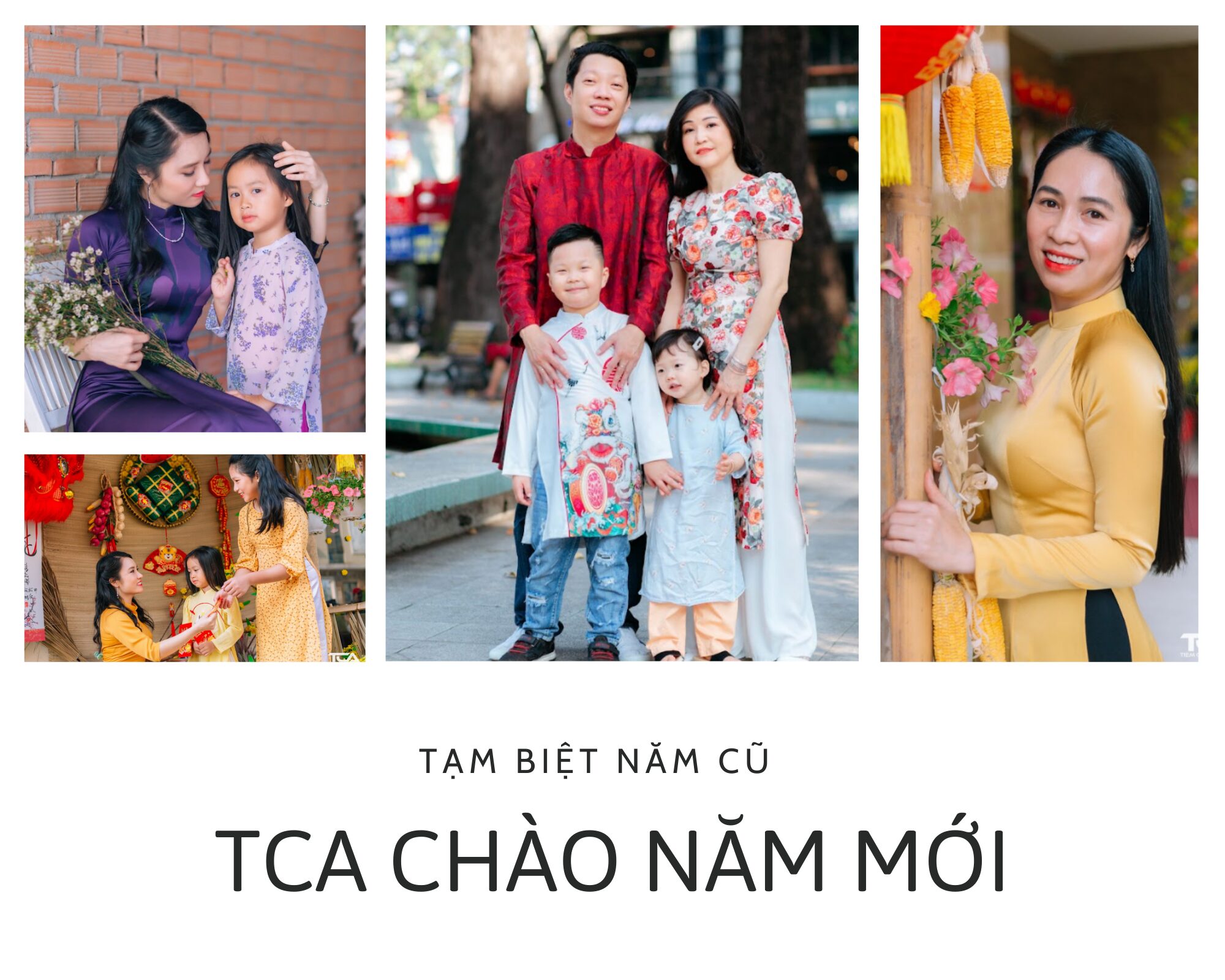 chụp ảnh gia đình ngày tết