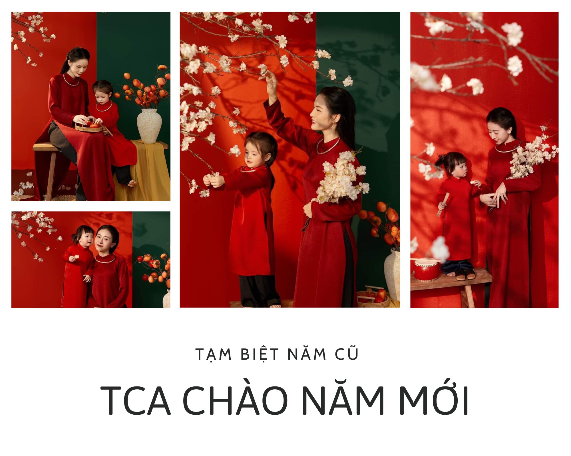 chụp ảnh tết cho gia đình