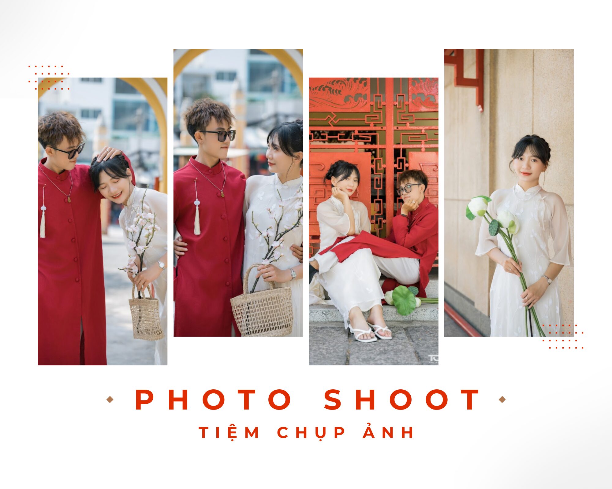 chup ảnh tết
