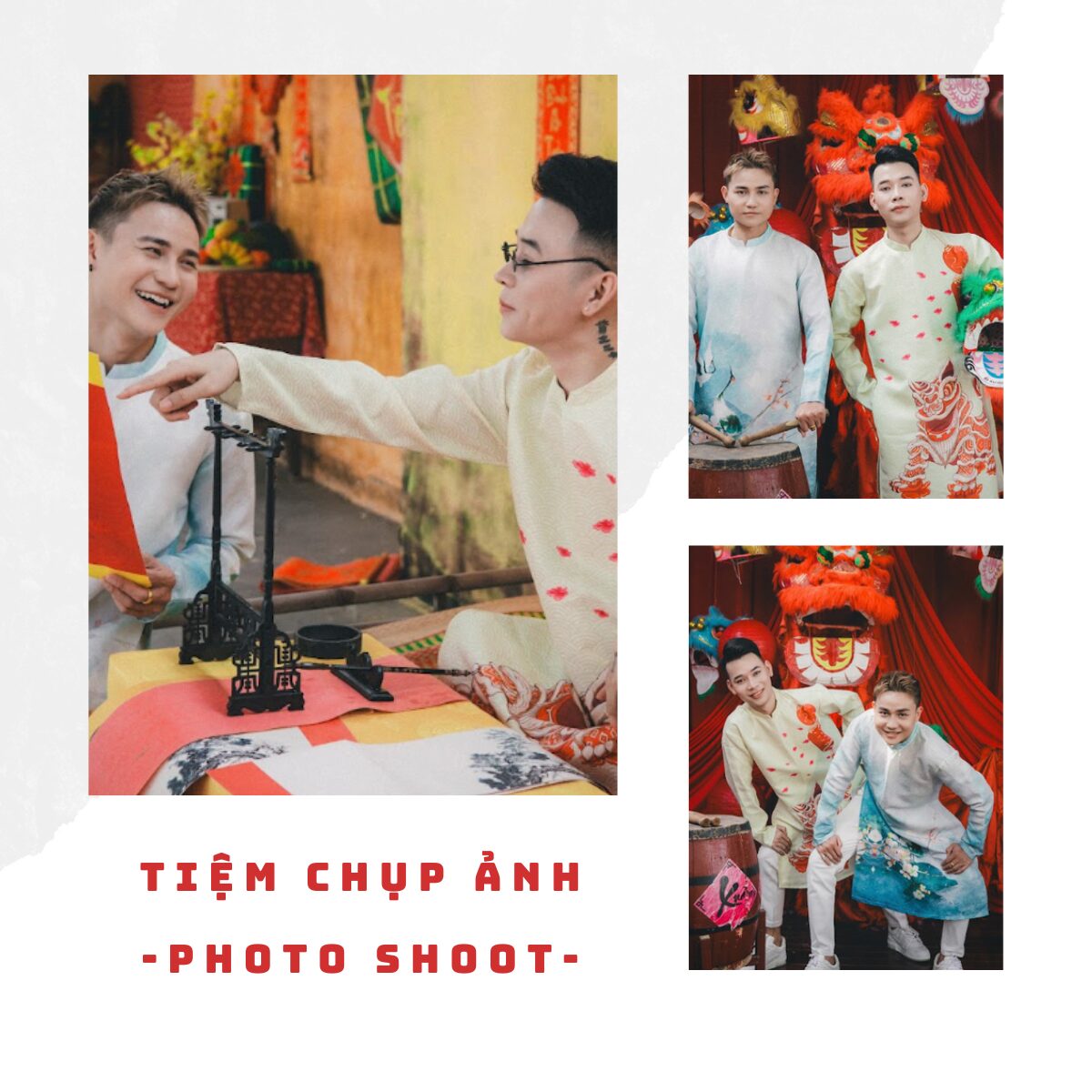 các concept chụp ảnh tết